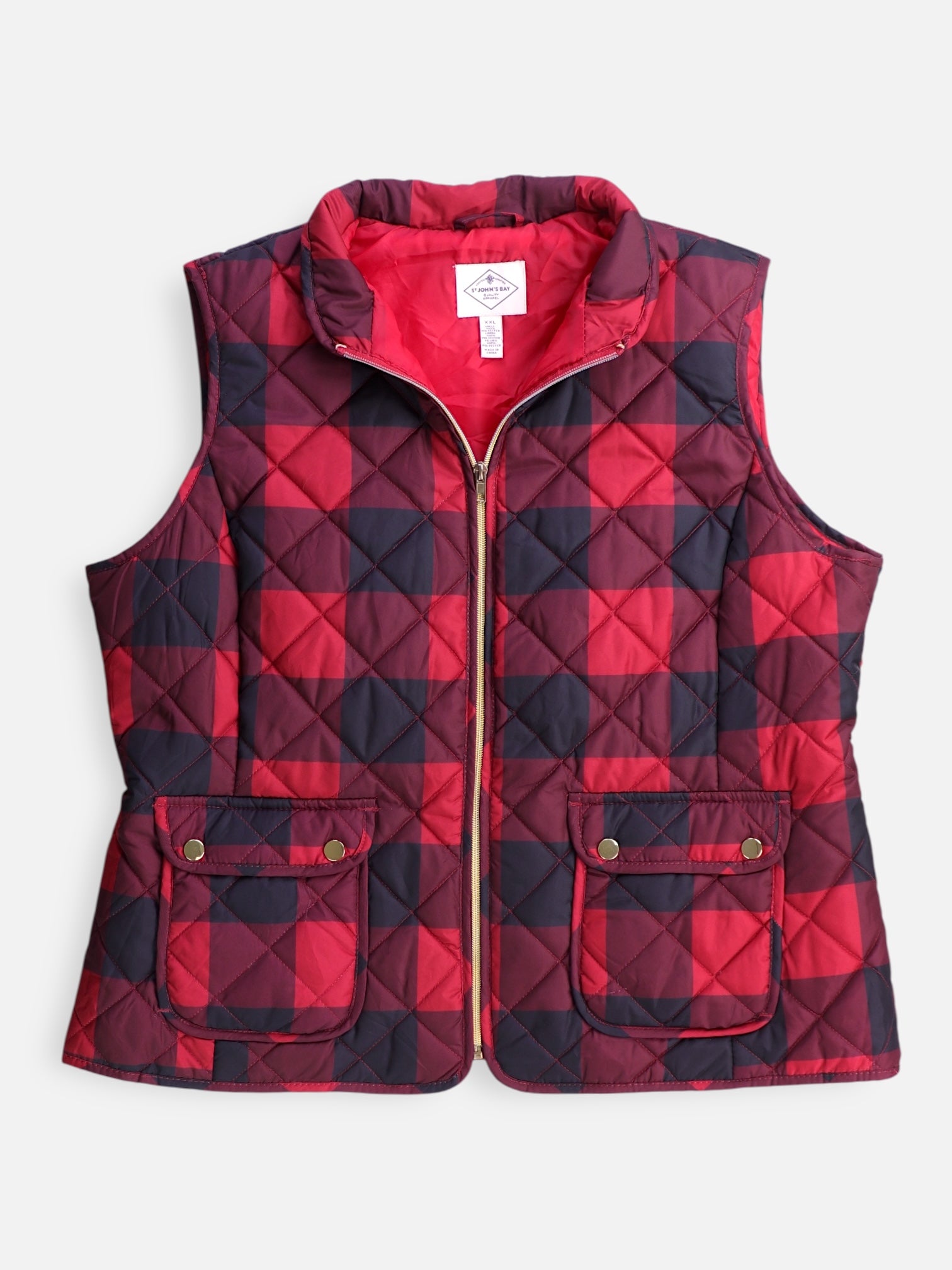 ST JOHNS BAY Chaleco Puffer - Mujer - 2XL