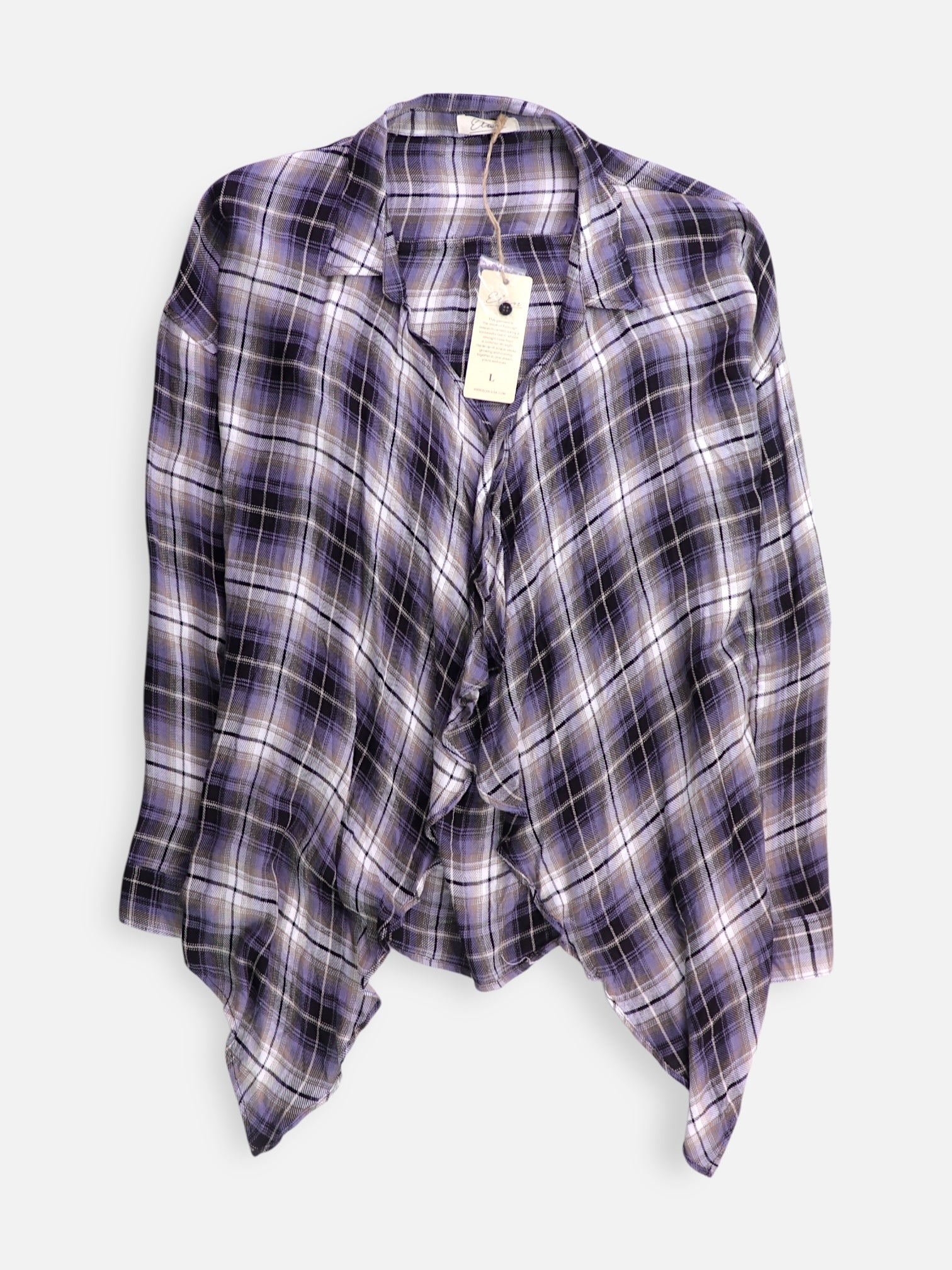 Sueter Casual Color Block - Mujer - Large