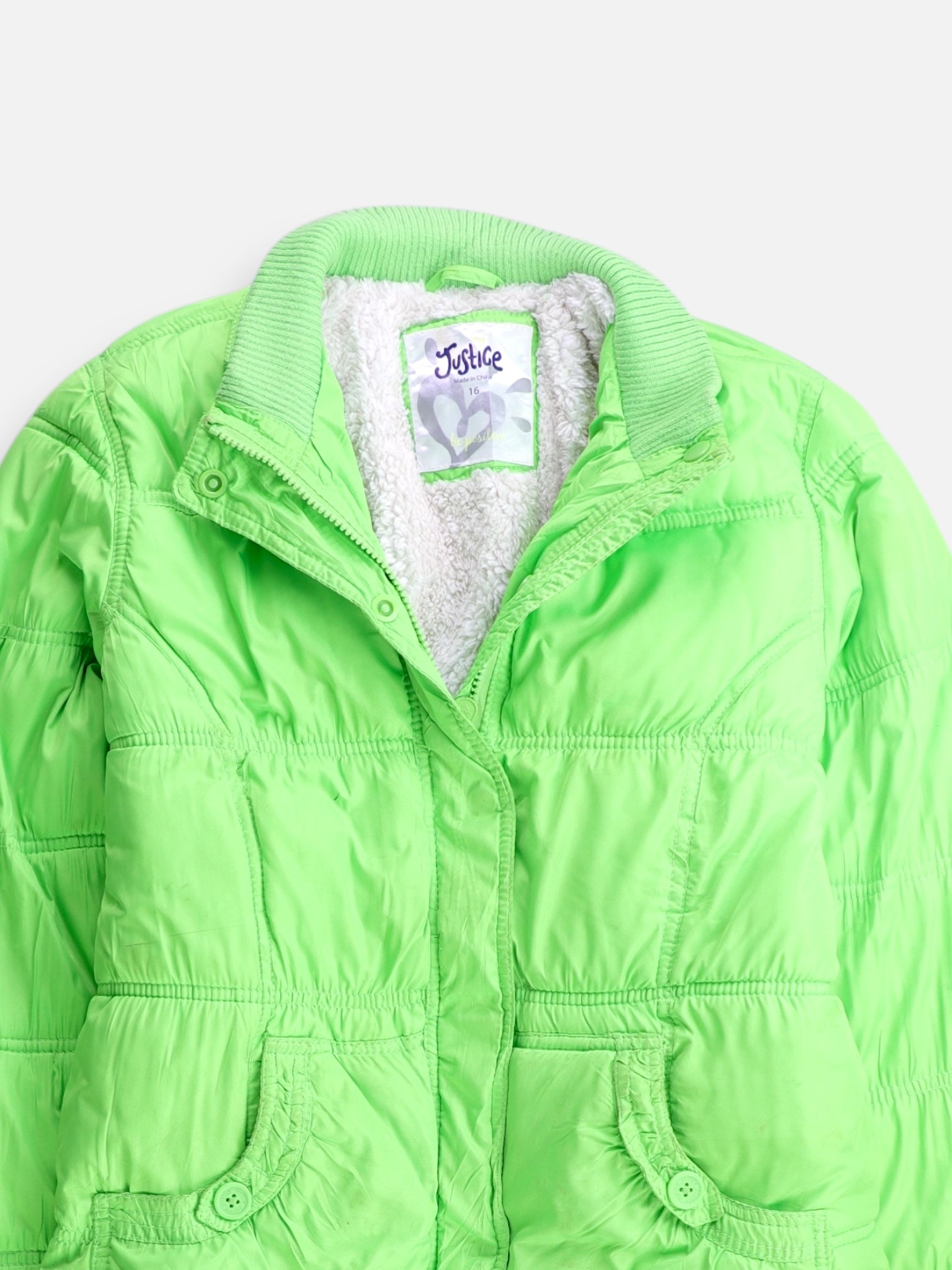 Chaqueta Puffer Impermeable - Niña - Small -  15-16Y (Años)