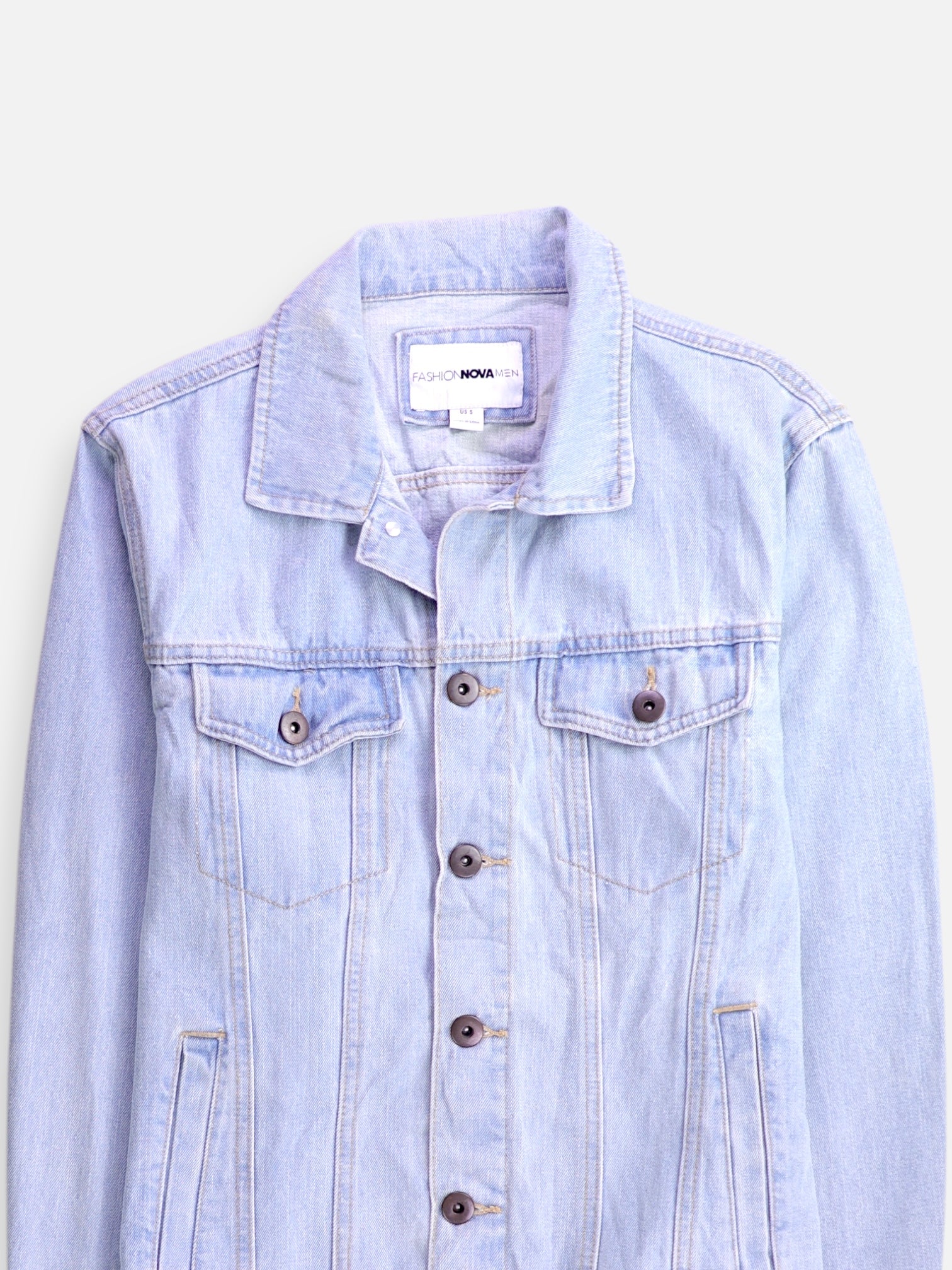 Fashionnova Chaqueta Denim  Basic - Hombre - Small