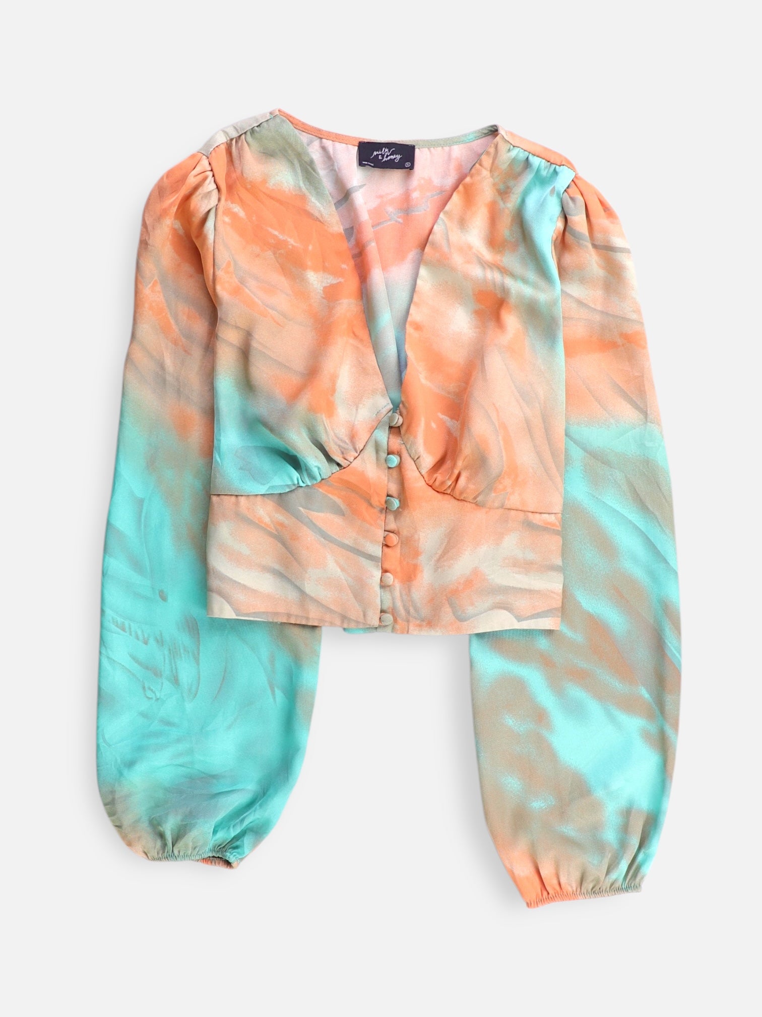 Blusa Crop Top - Mujer - Small