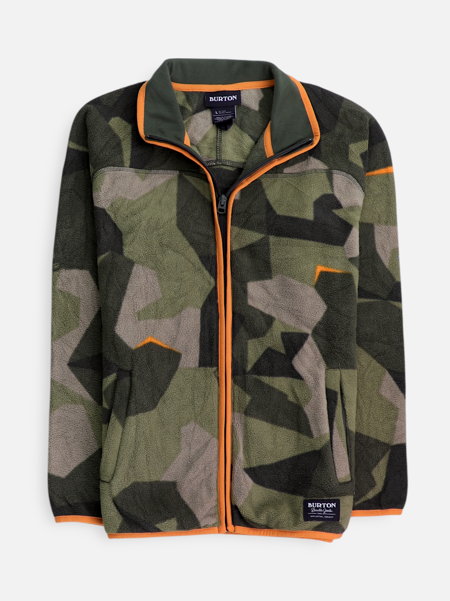 Sueter Fleece Militar - Niño - Large - 14-16Y (Años)