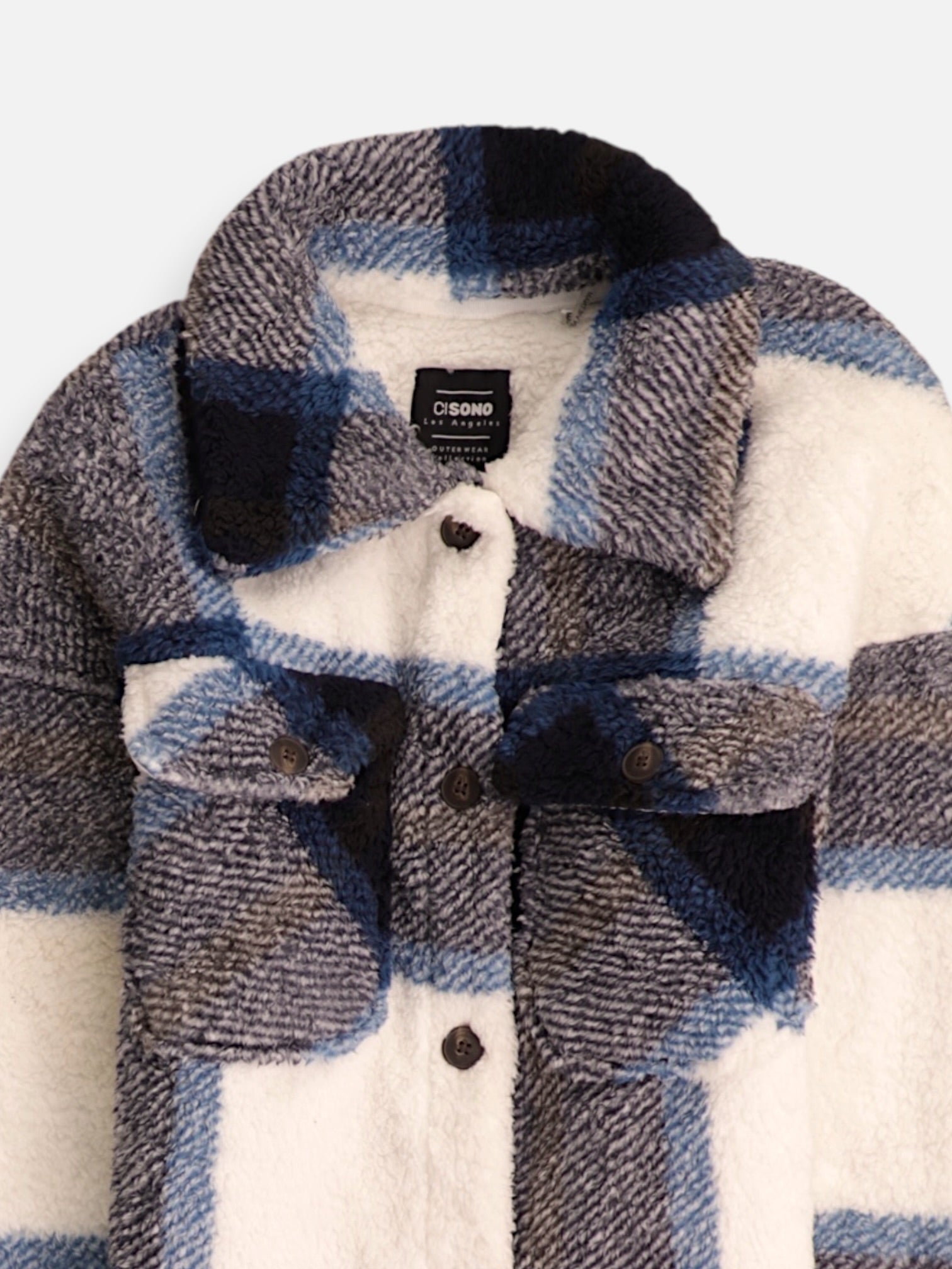 Chaqueta Sobrecamisa Teddy - Mujer - Small