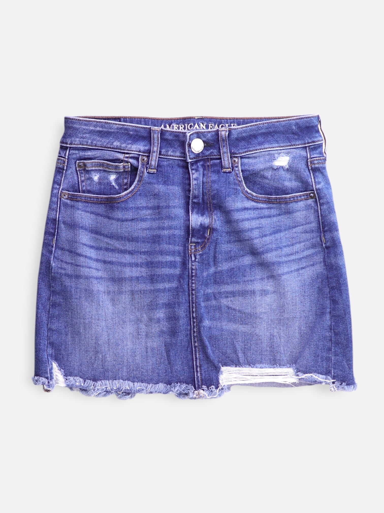 American Eagle Falda Denim - Mujer - 6