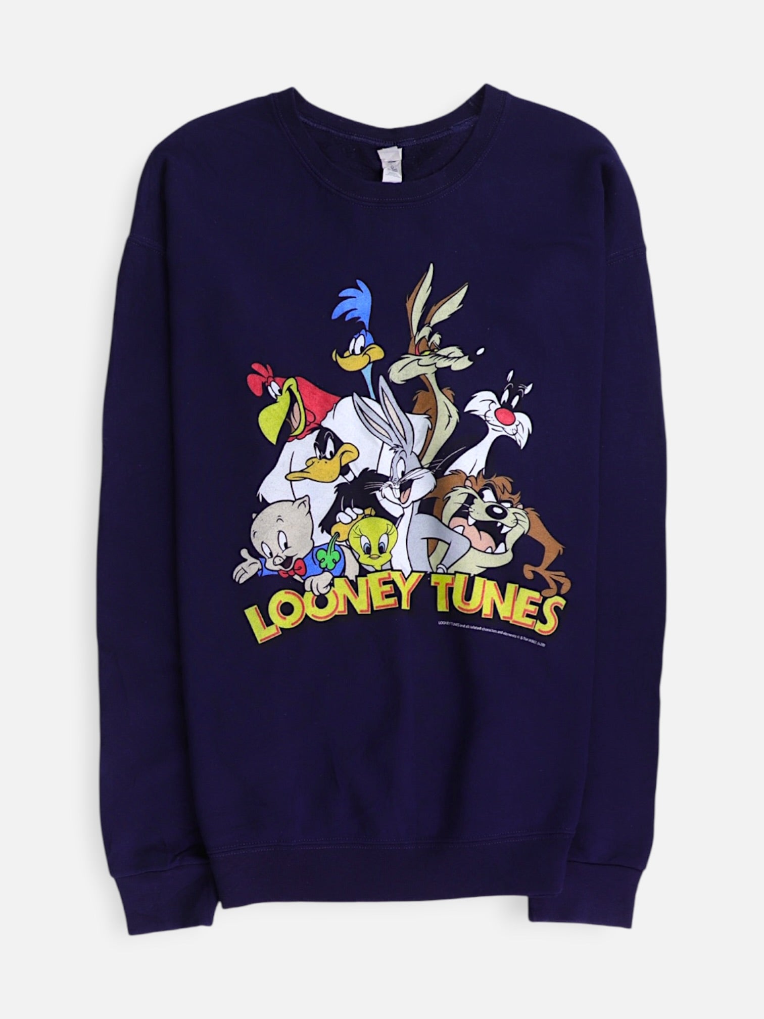 Looney Tunes Sudadera Sweatshirt Animado - Hombre - Large