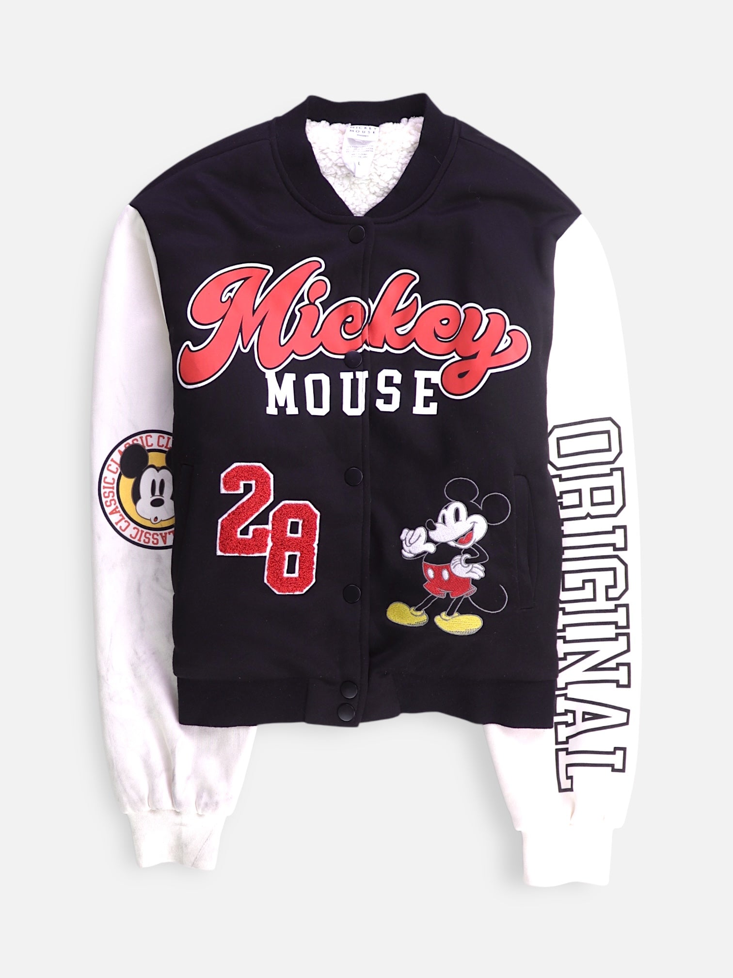 Disney Chaqueta Bomber  Color Block - Niño - Large - 14-16Y (Años)