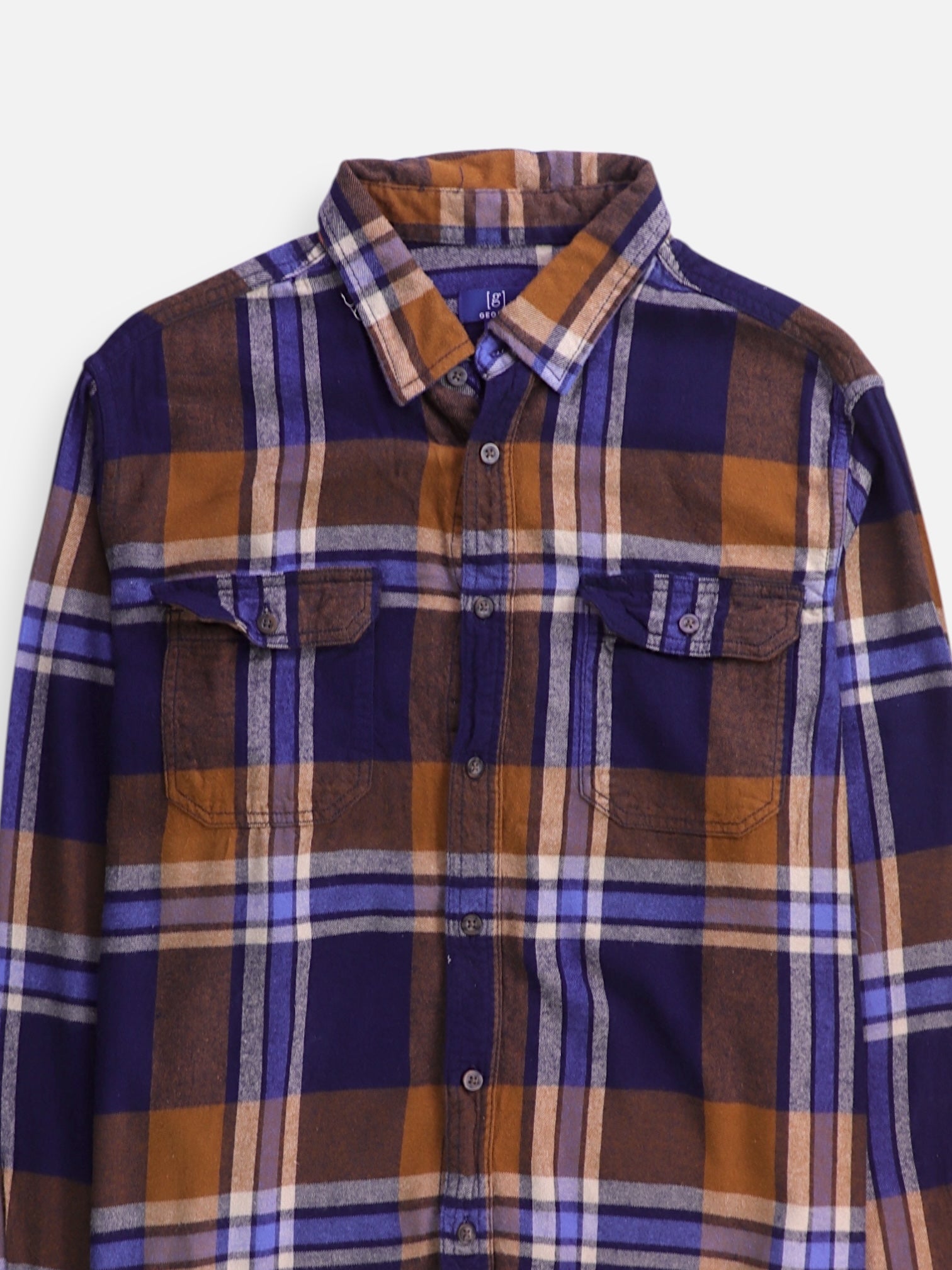 George Camisa Color Block - Hombre - Large
