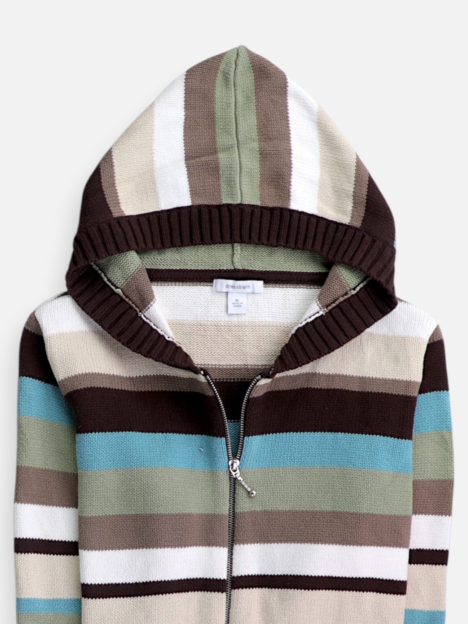 Sudadera Hoodie Color Block - Mujer - XL