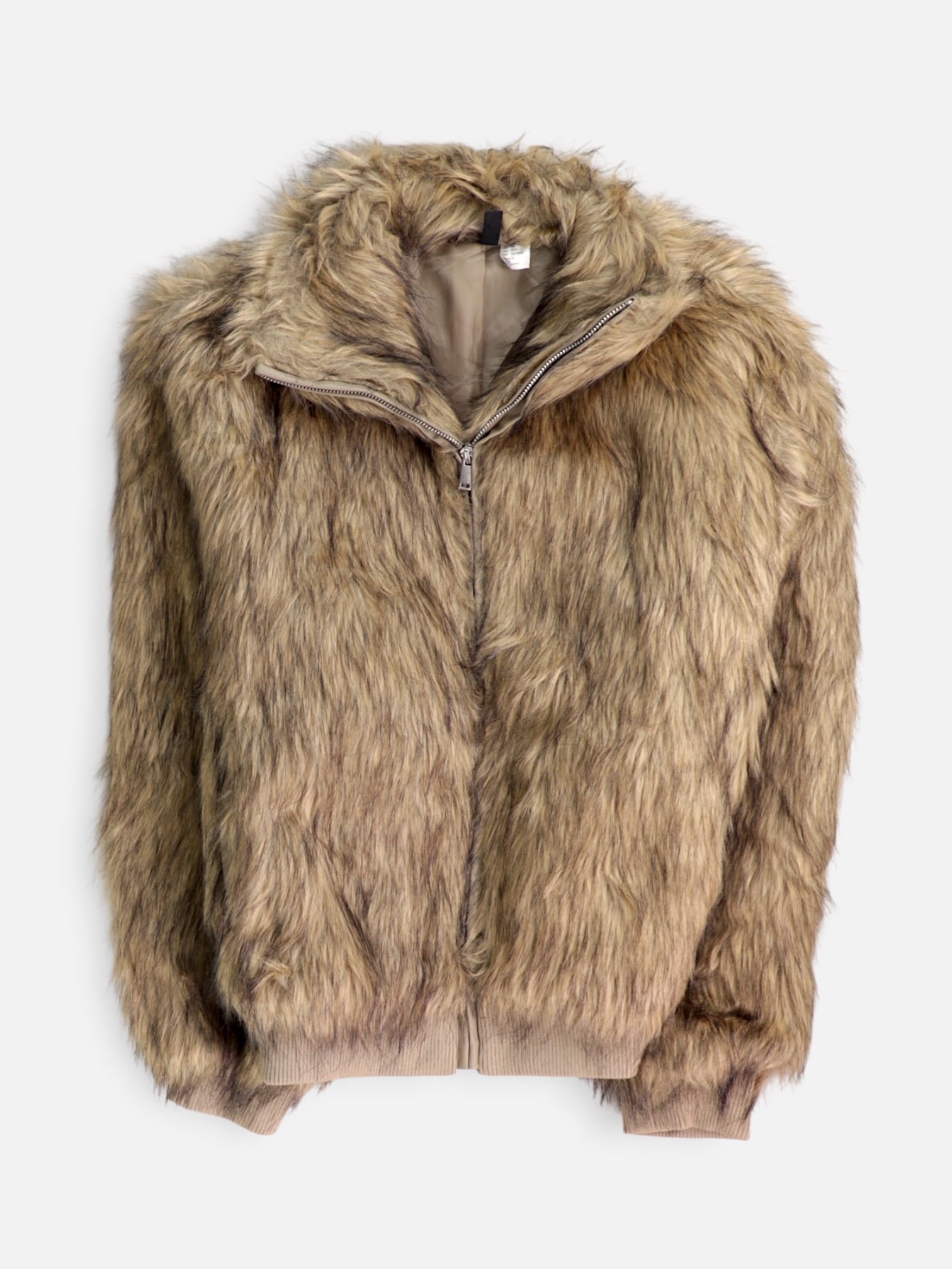 H&M Chaqueta Casual Teddy - Hombre - XS