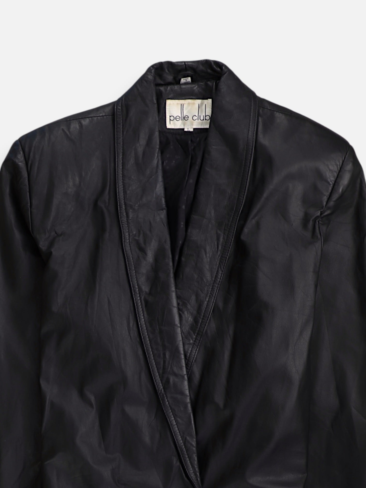 Abrigo Casual Cuero - Hombre - Large