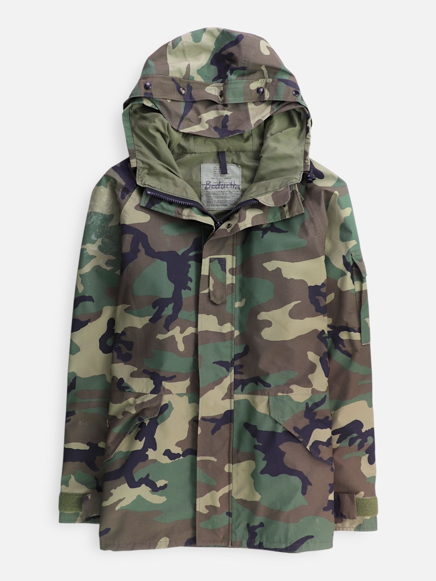 Chaqueta Impermeable Militar - Hombre - Large