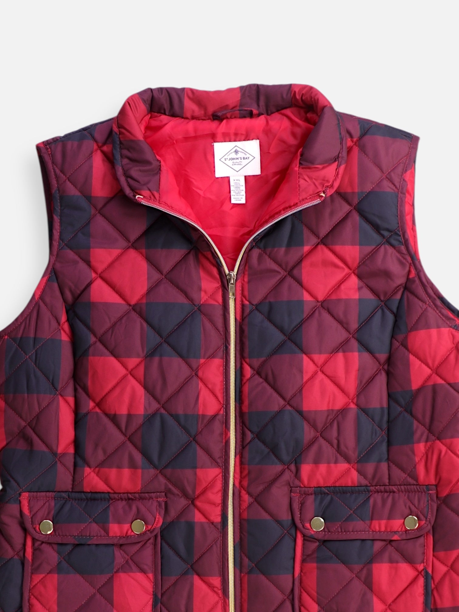 ST JOHNS BAY Chaleco Puffer - Mujer - 2XL
