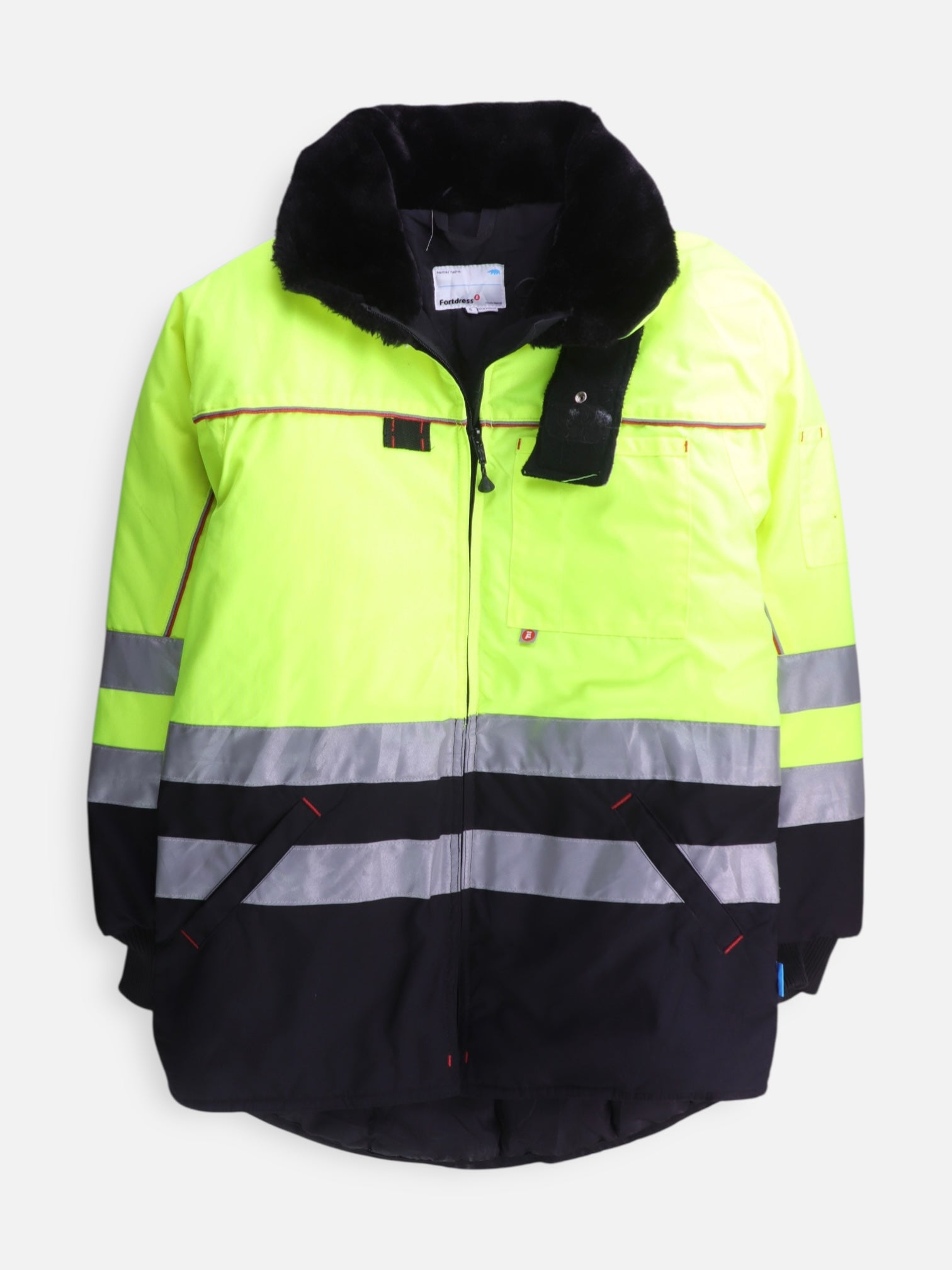 Chaqueta Impermeable Color Block - Hombre - Small