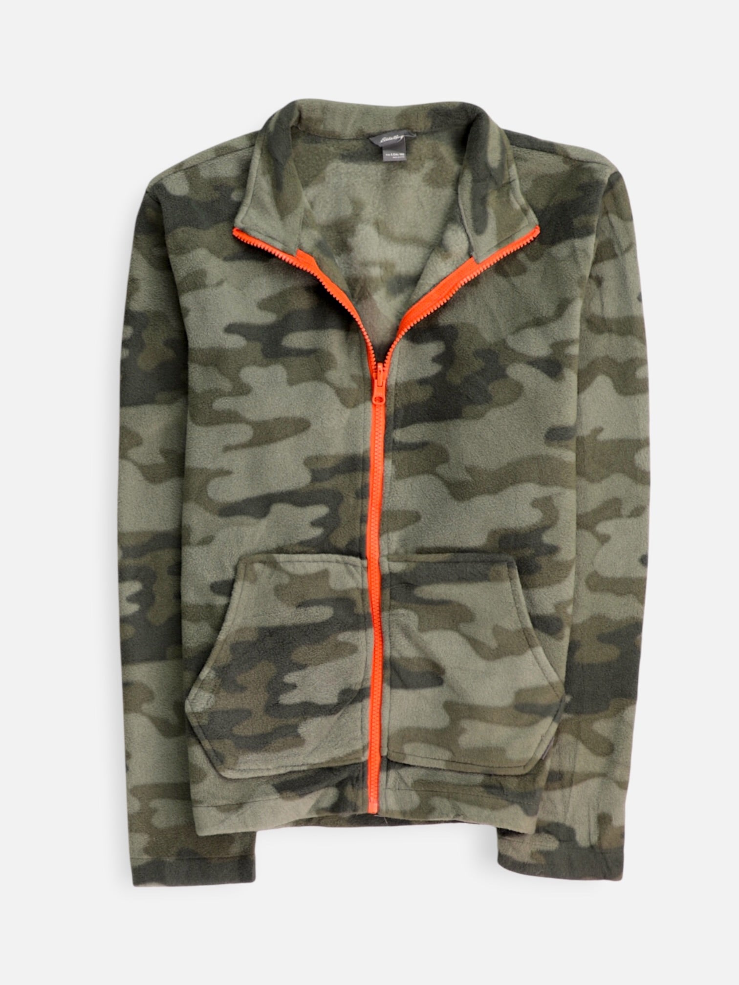 Eddie Bauer Sueter Fleece Militar - Niño - Large - 14-16Y (Años)
