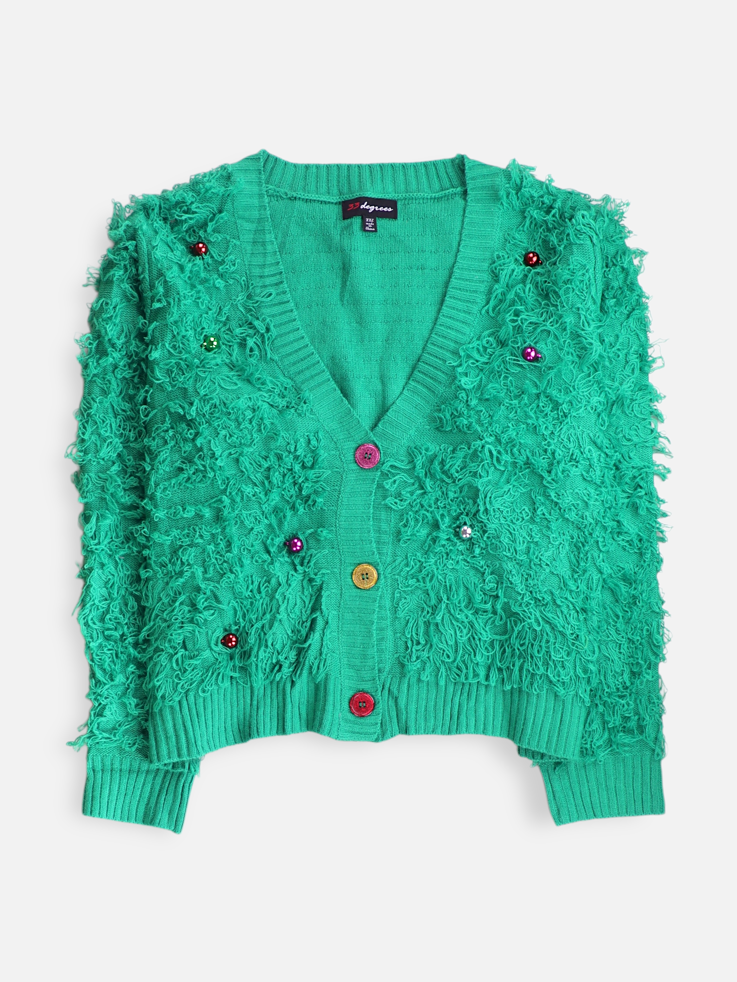 Sueter Cardigan Navideño - Mujer - 2XL