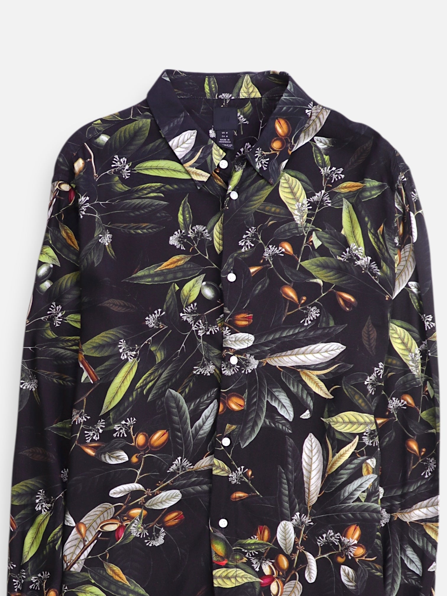 H&M Camisa Casual - Hombre - Medium