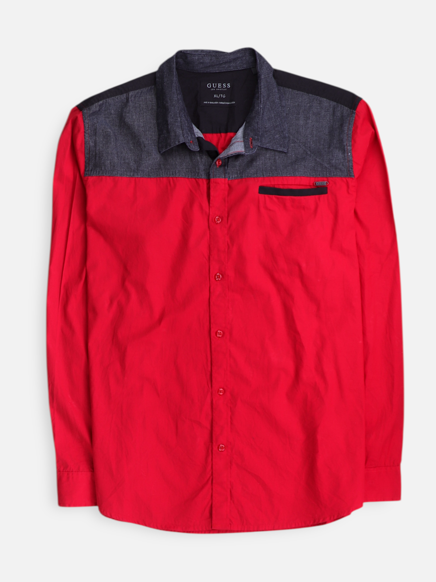 Guess Camisa Casual - Hombre - XL