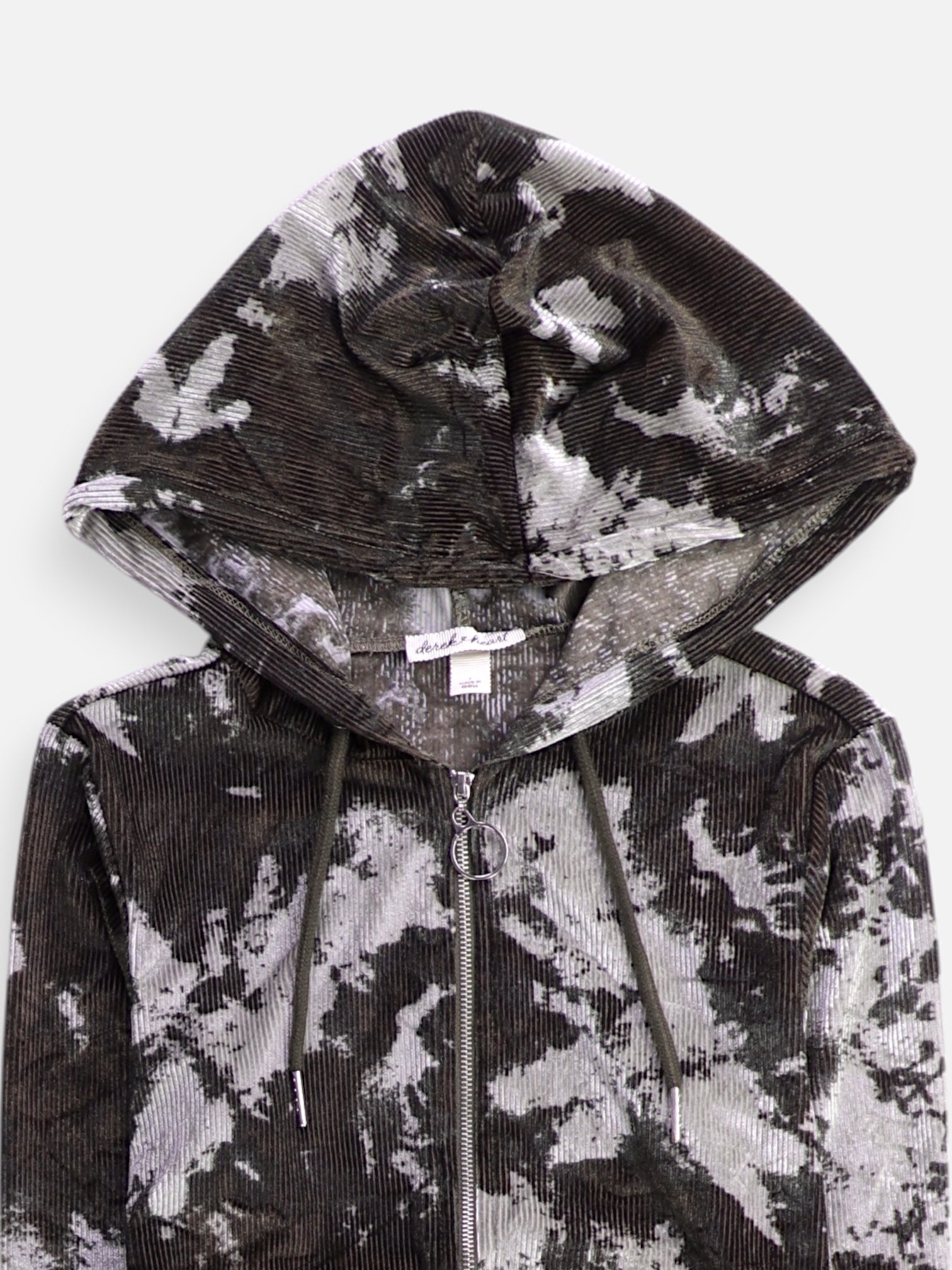 Sudadera Hoodie Crop Top - Mujer - Small