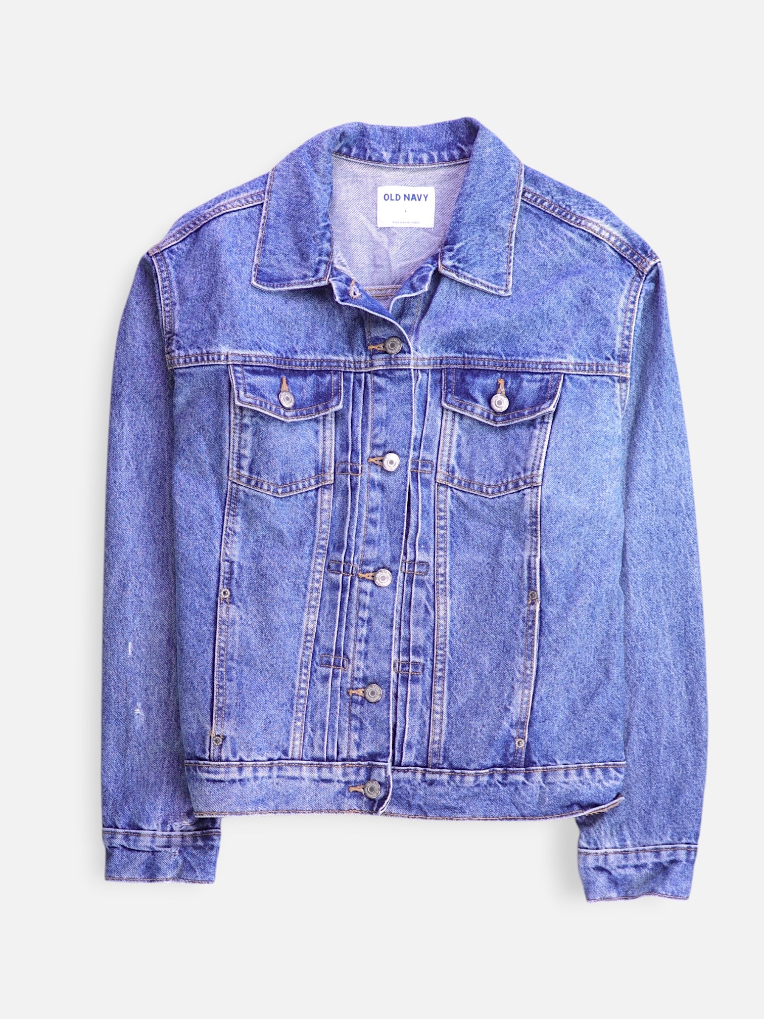 Old Navy Chaqueta Denim  Basic - Mujer - Large