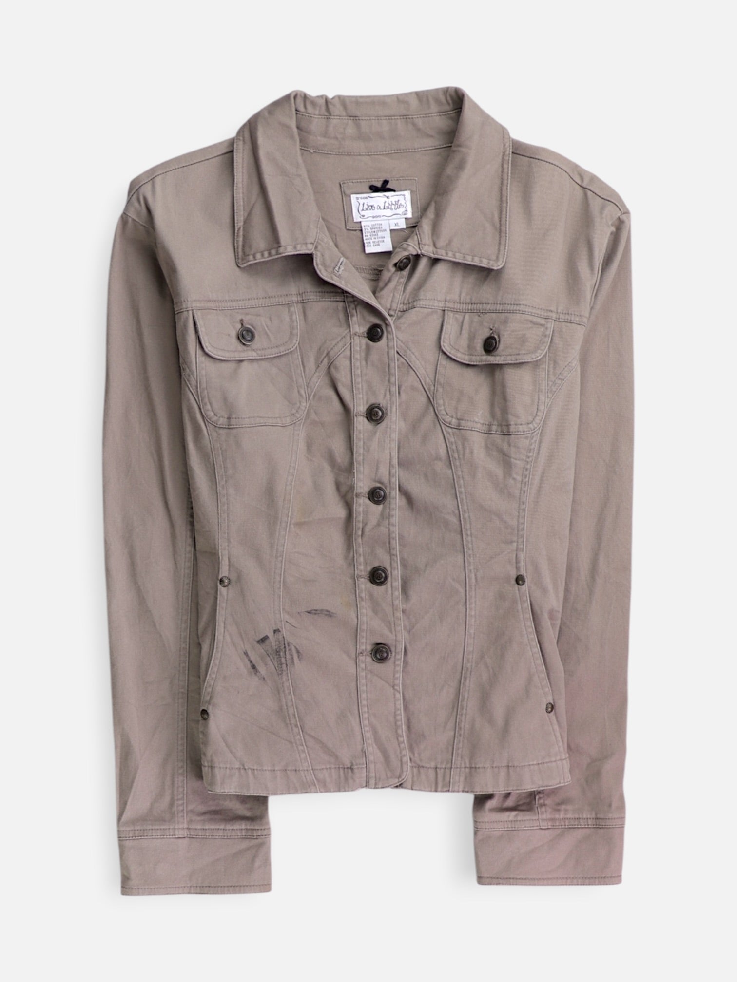 Chaqueta Denim  Basic - Mujer - XL