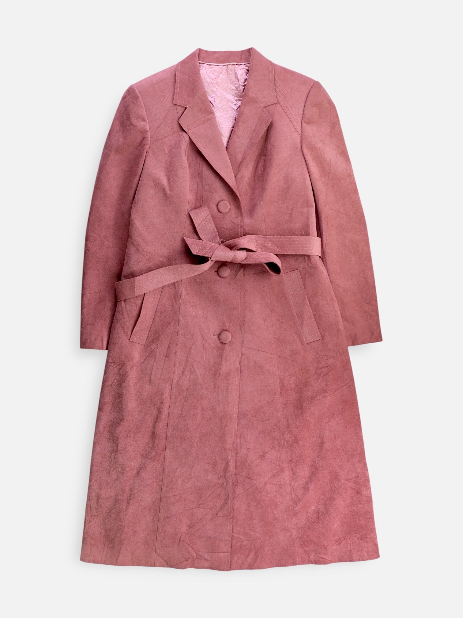 Abrigo Casual Suede - Mujer - Medium