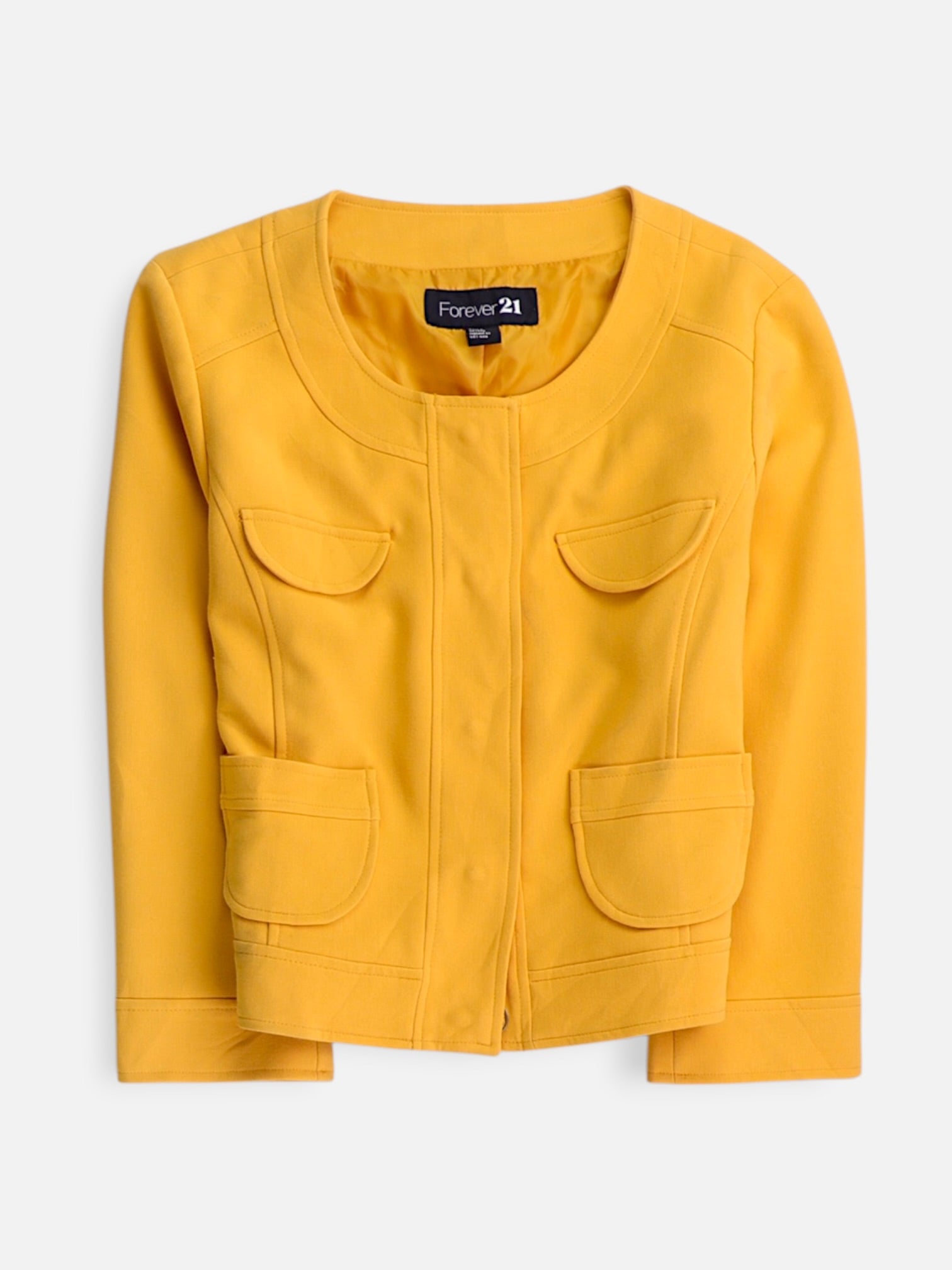 Forever 21 Chaqueta Casual Basic - Mujer - Medium