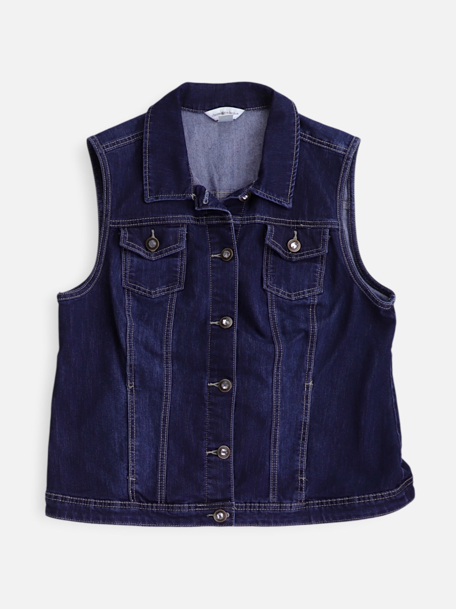 Chaleco Denim - Mujer - Large