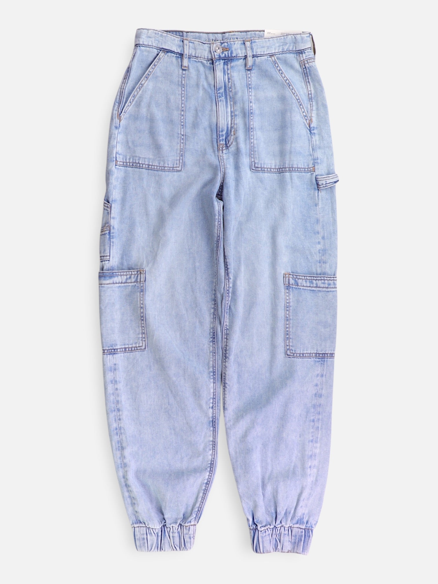 American Eagle Jean Regular Fit Cargo - Mujer - 6