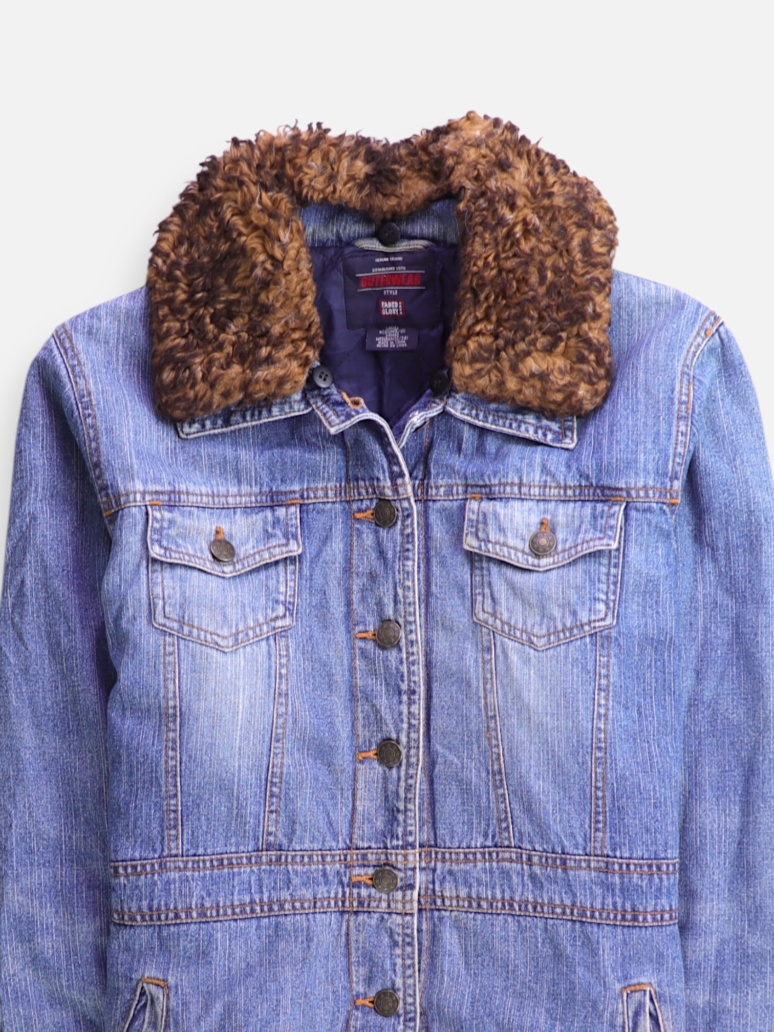 Chaqueta Denim  Teddy - Mujer - Medium