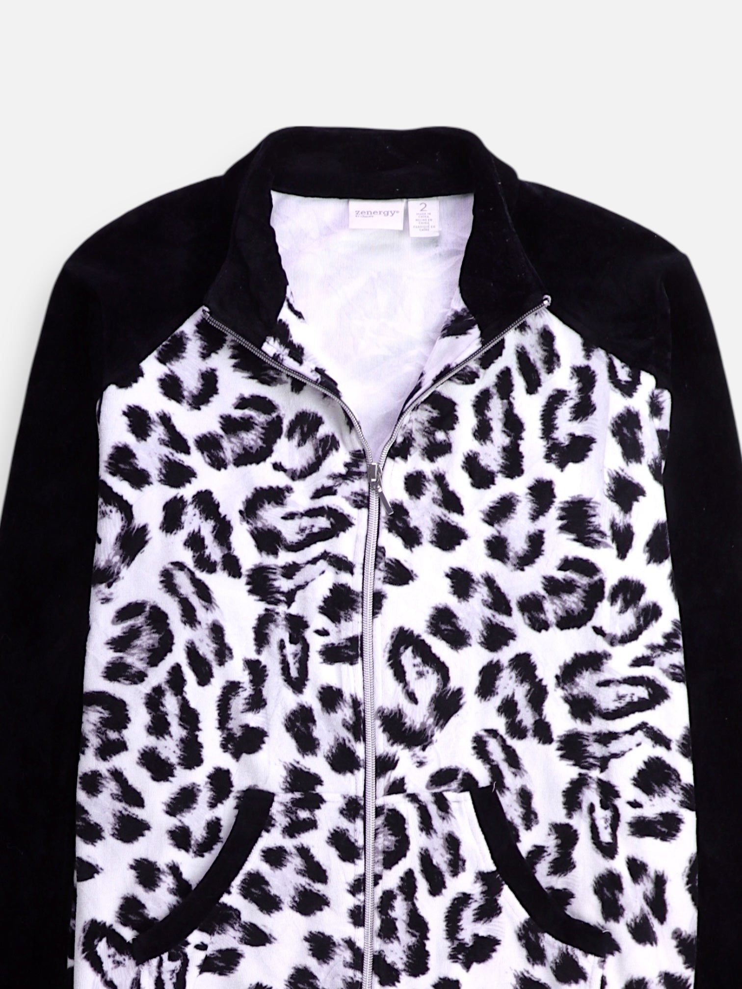 Sudadera Fleece Color Block - Mujer - 2