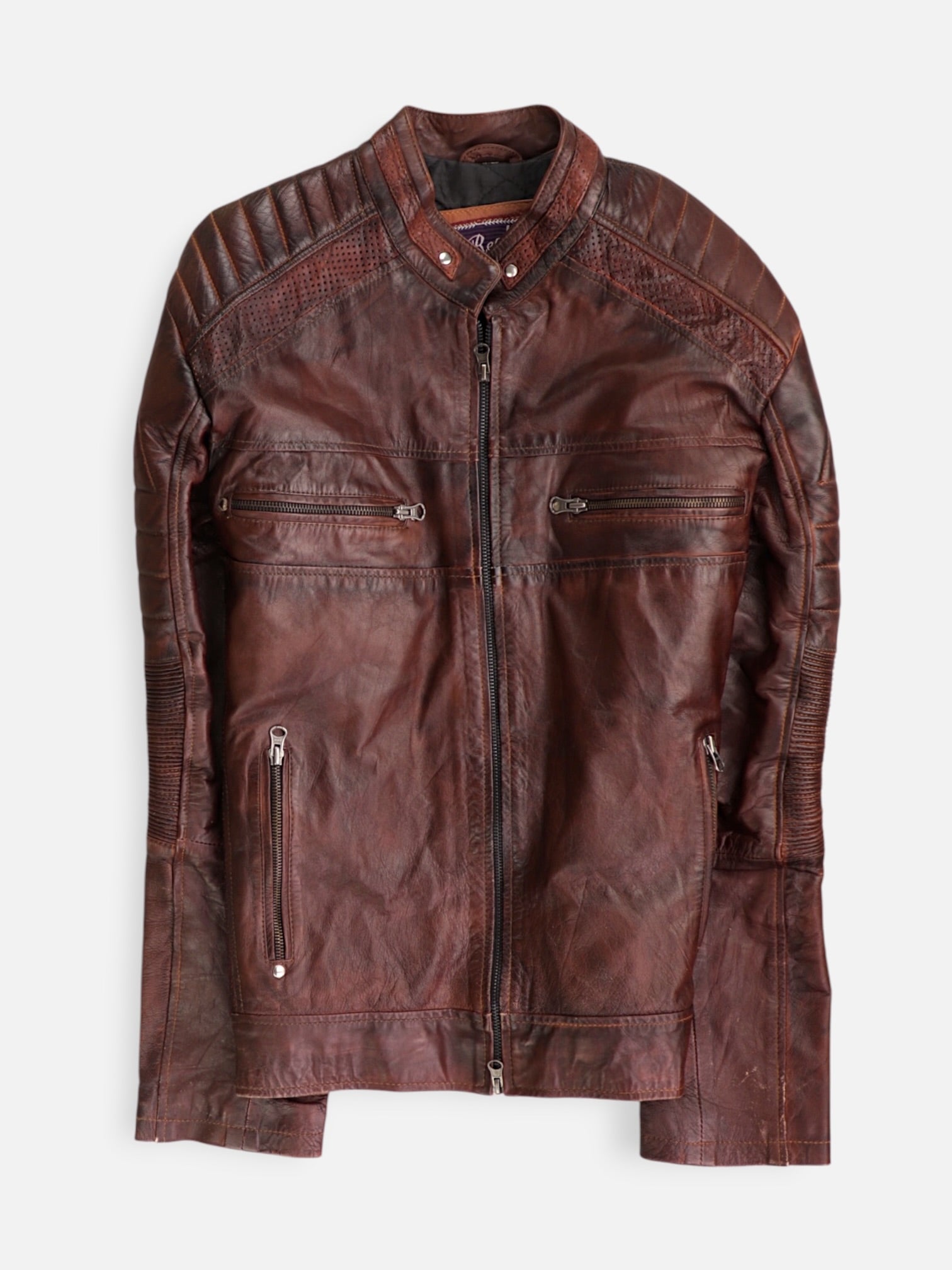 Chaqueta Casual Cuero - Hombre - N/A
