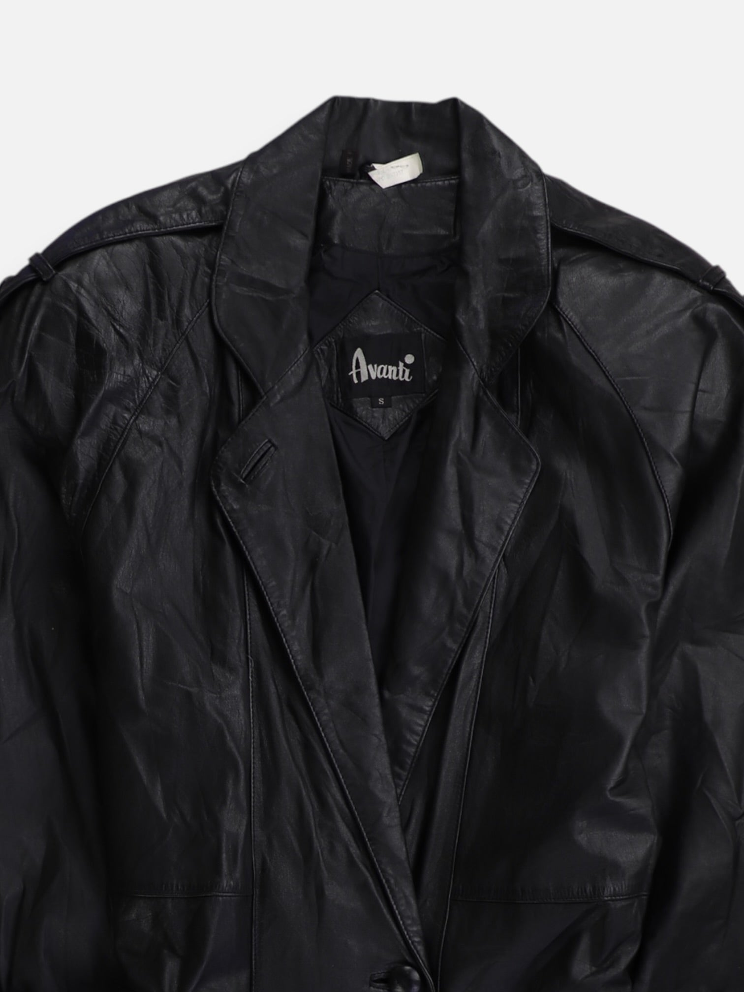 Abrigo Casual Cuero - Mujer - Small