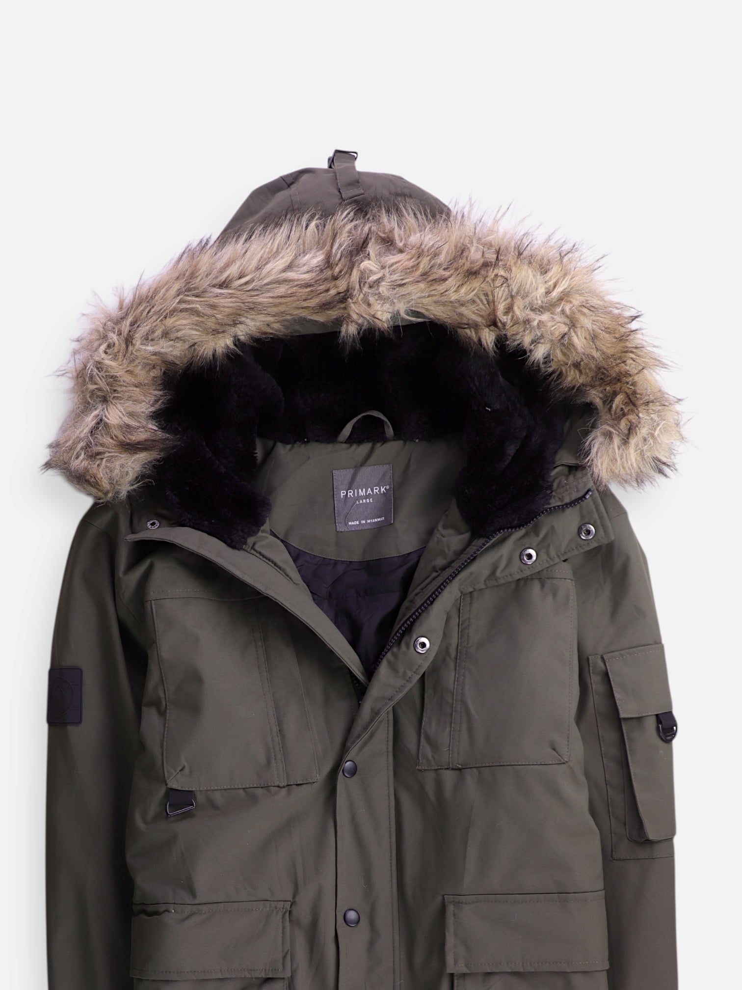 PRIMARK Chaqueta Bomber  Cargo - Hombre - Large