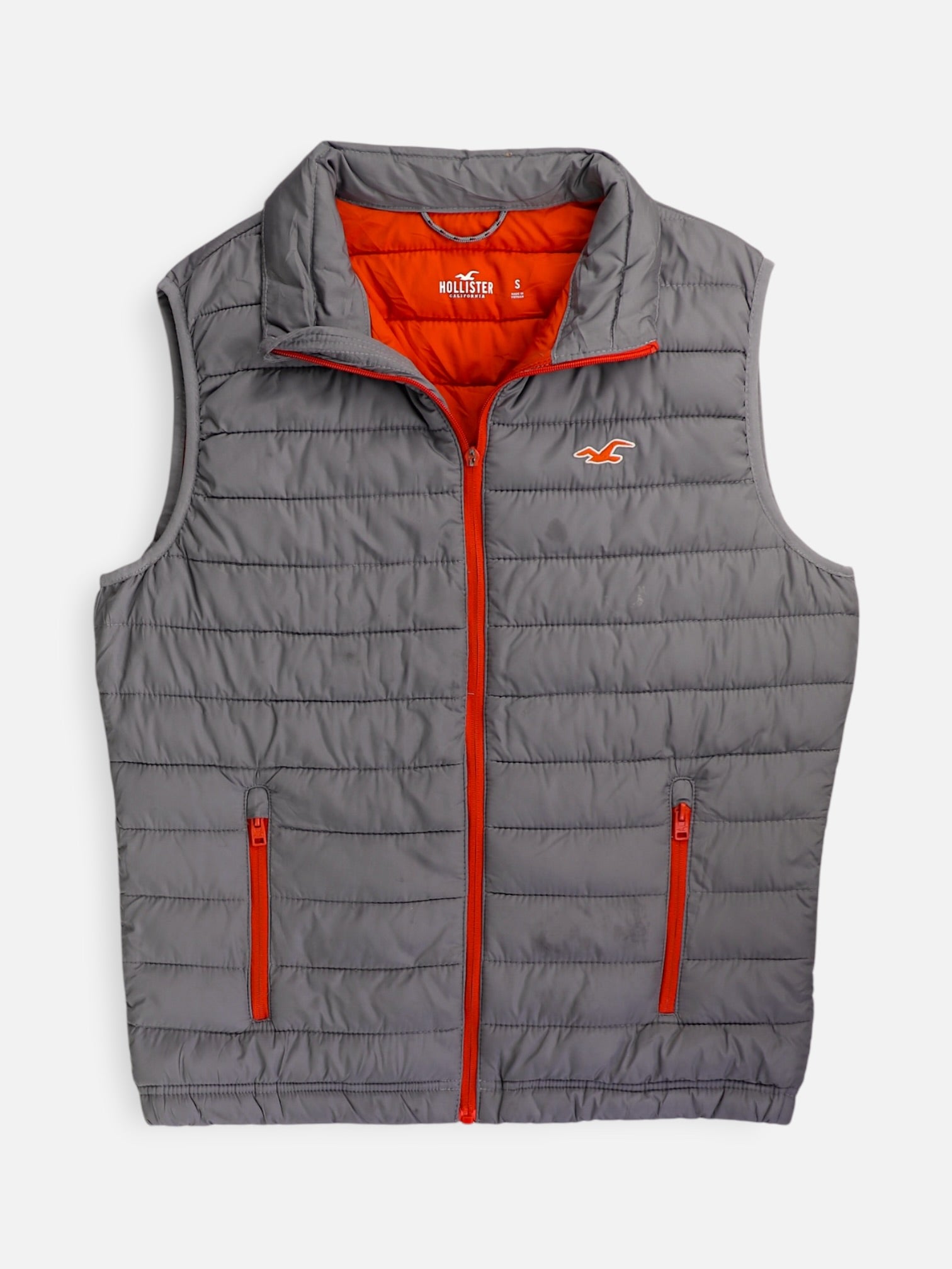 Hollister Chaleco Impermeable - Hombre - Small