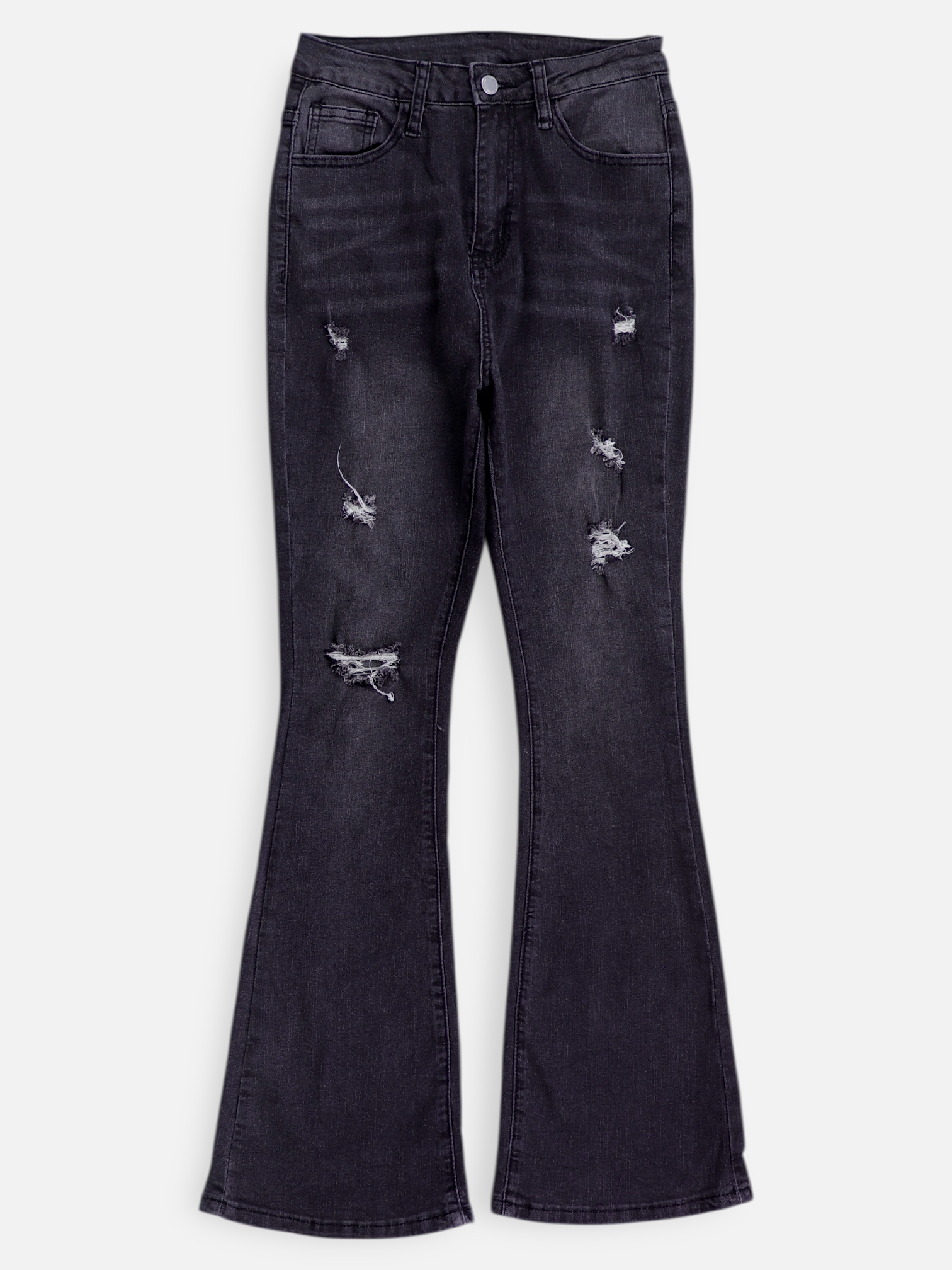 SHEIN Jean Flare Fit Denim - Niña - N/A - 13-14Y (Años)