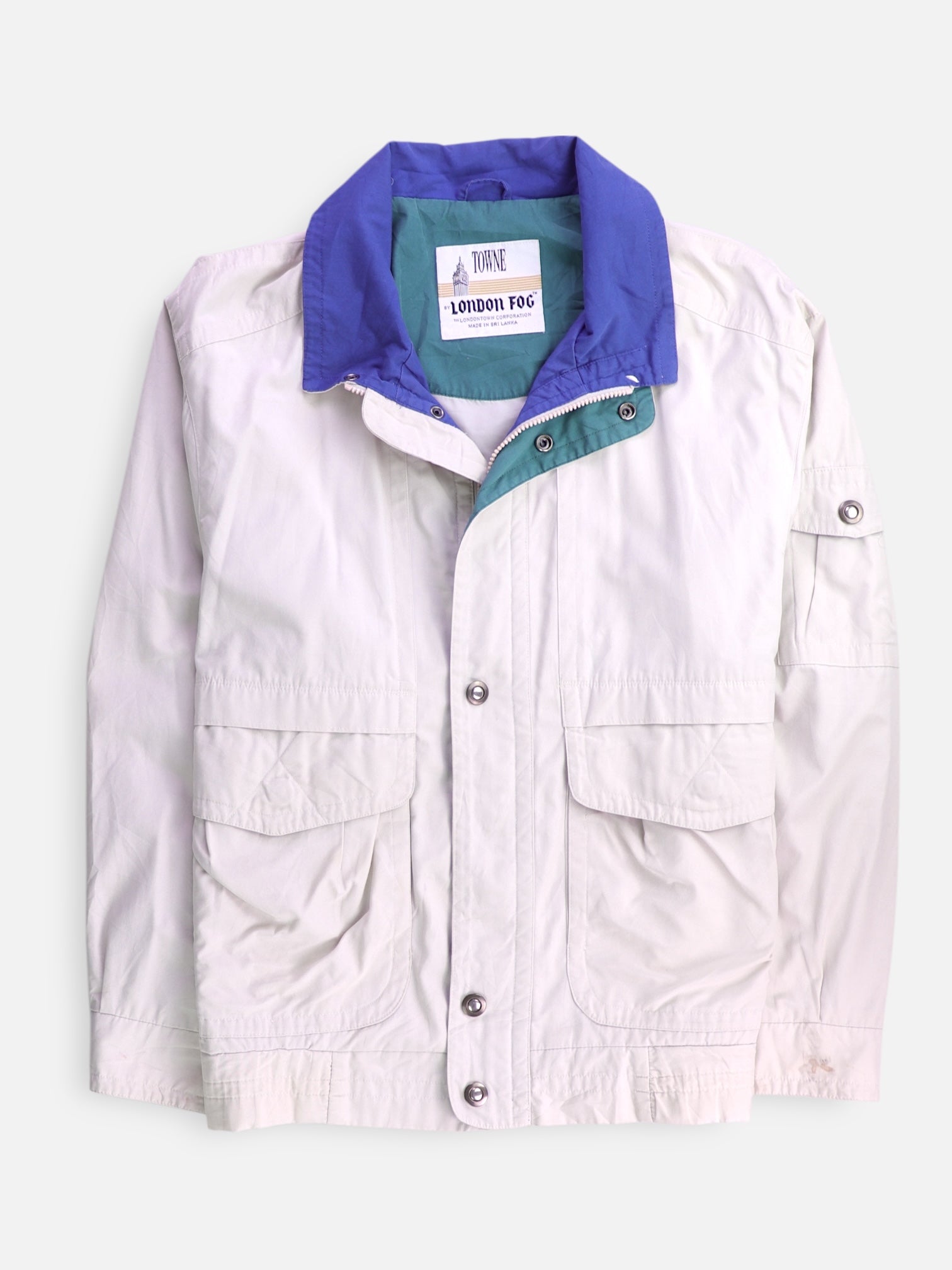 LONDON FOG Chaqueta Casual Basic - Hombre - Large