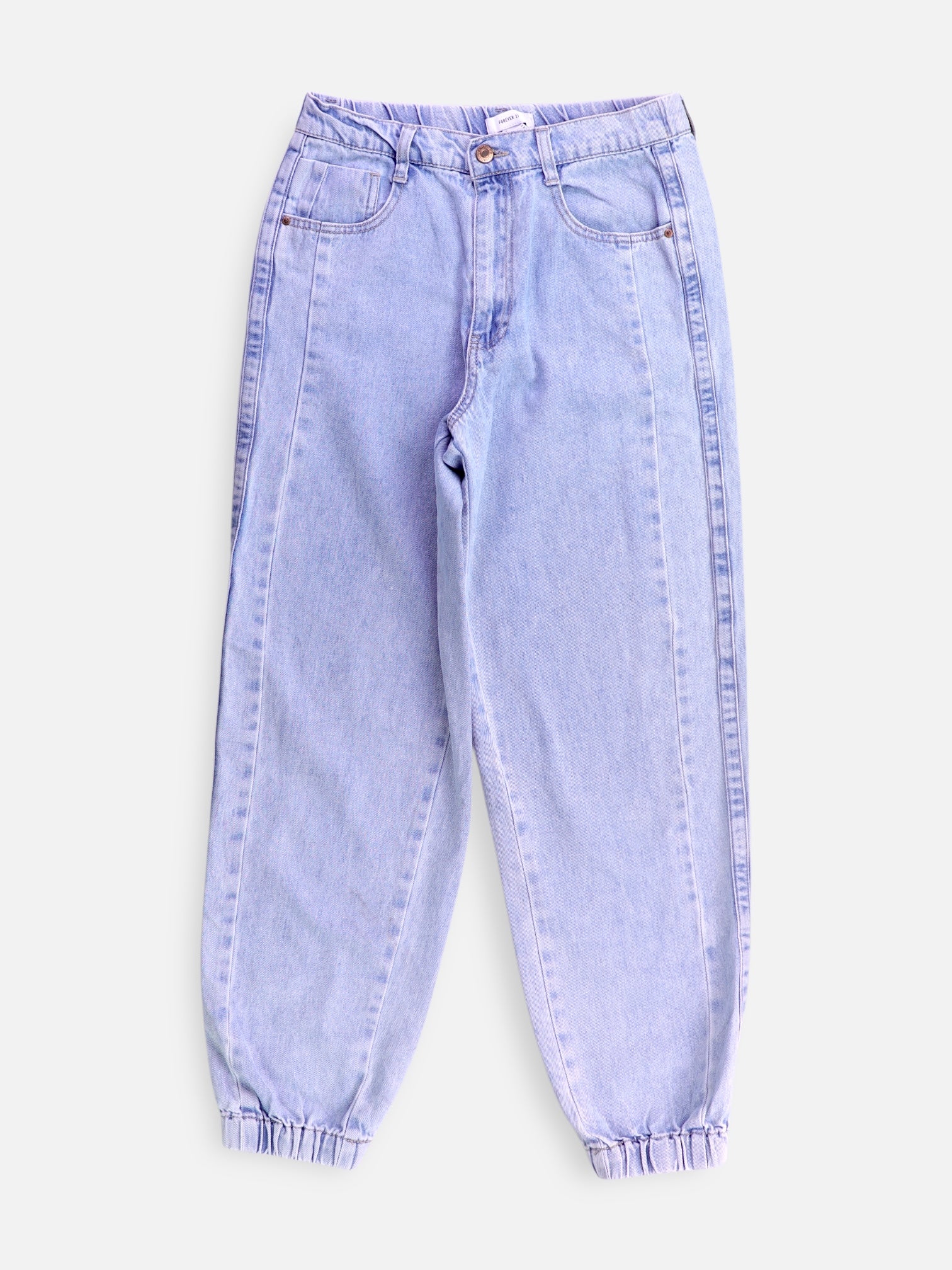 Forever 21 Jean Regular Fit Denim - Mujer - Medium
