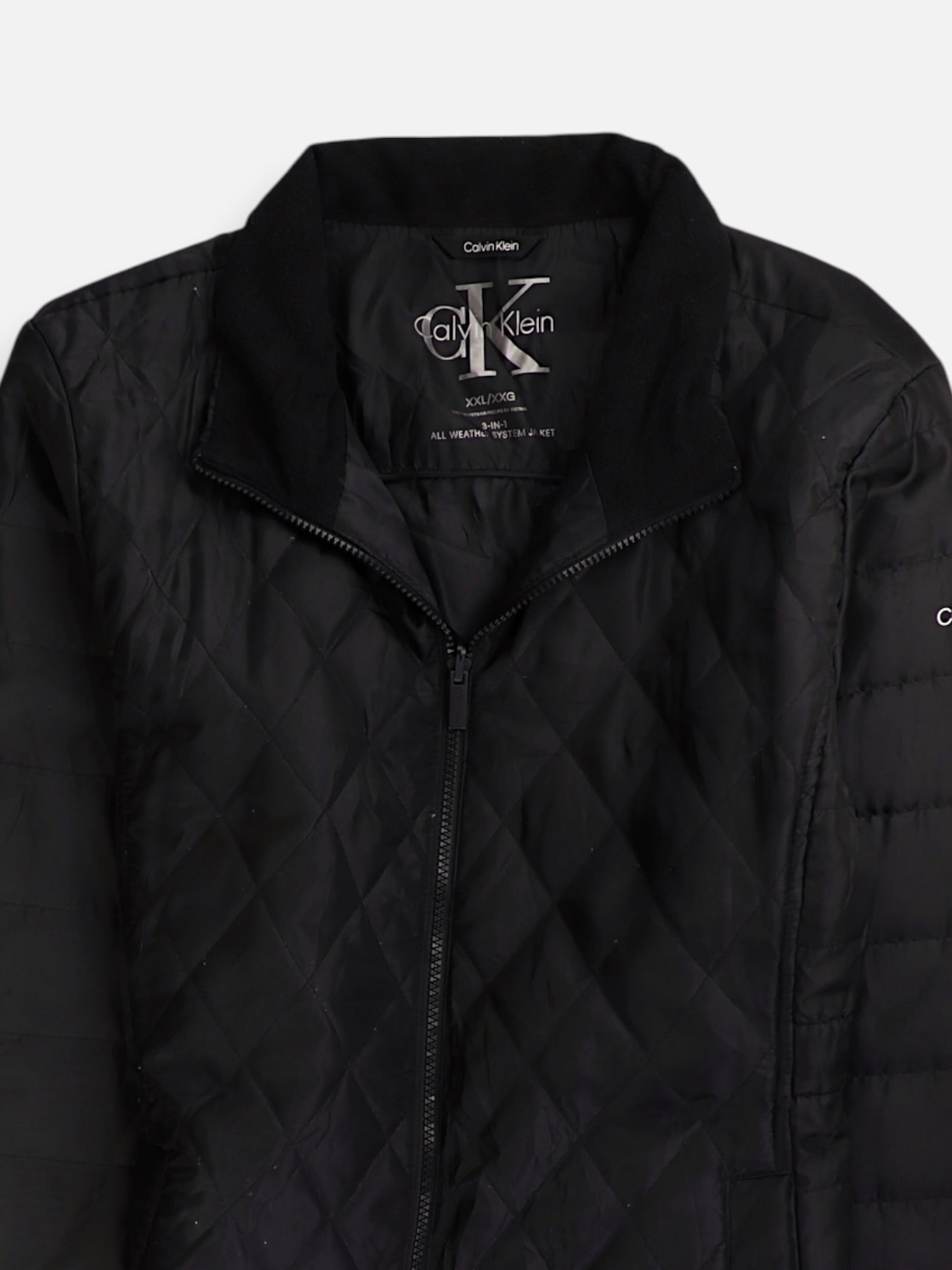 Calvin Klein Chaqueta Casual Impermeable - Mujer - 2XL