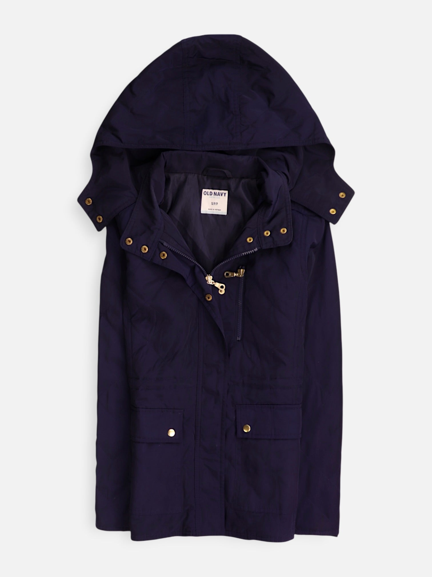 Old Navy Chaqueta Impermeable Cazadora - Mujer - Small
