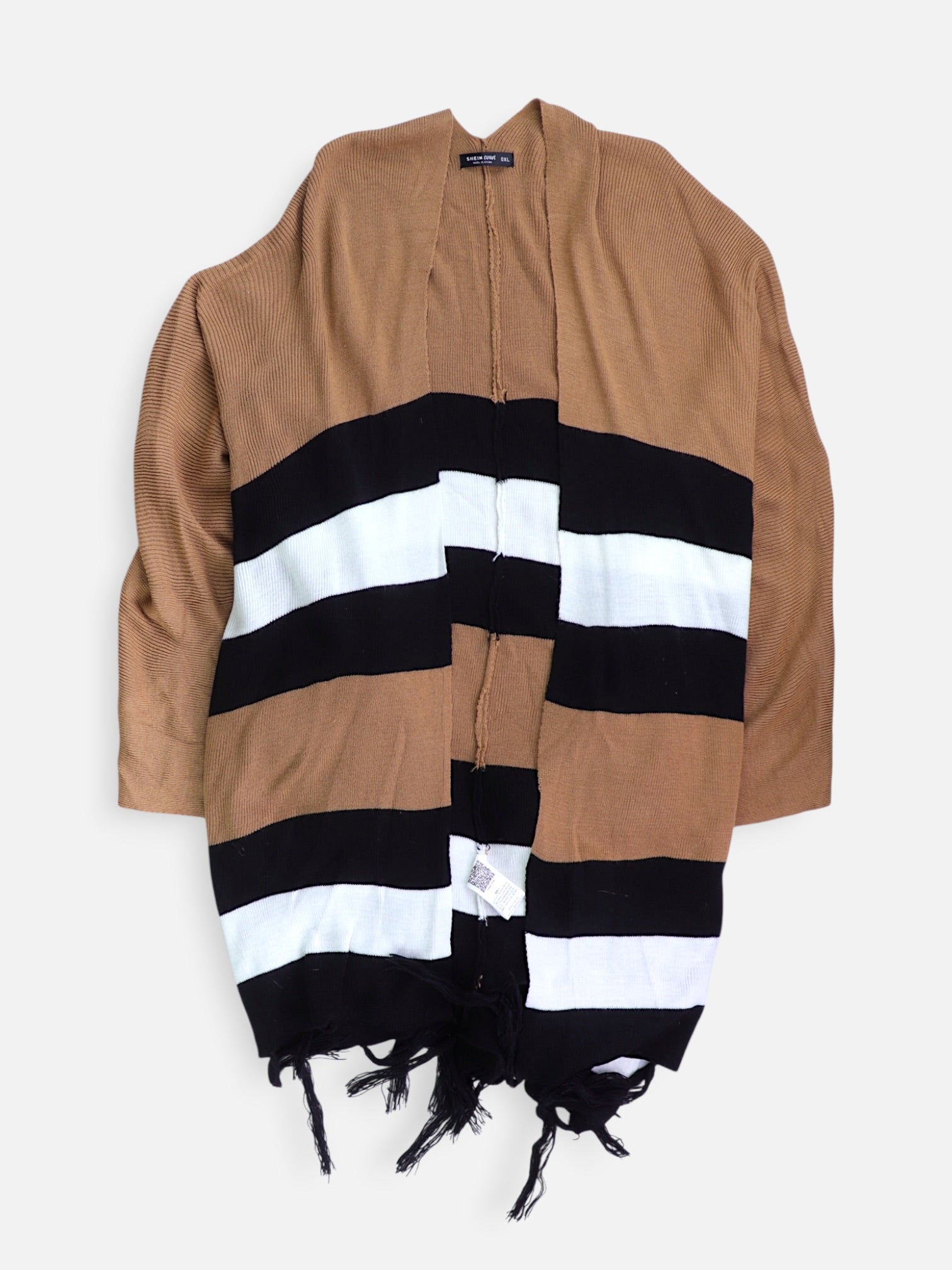 SHEIN Poncho Color Block - Mujer - XL