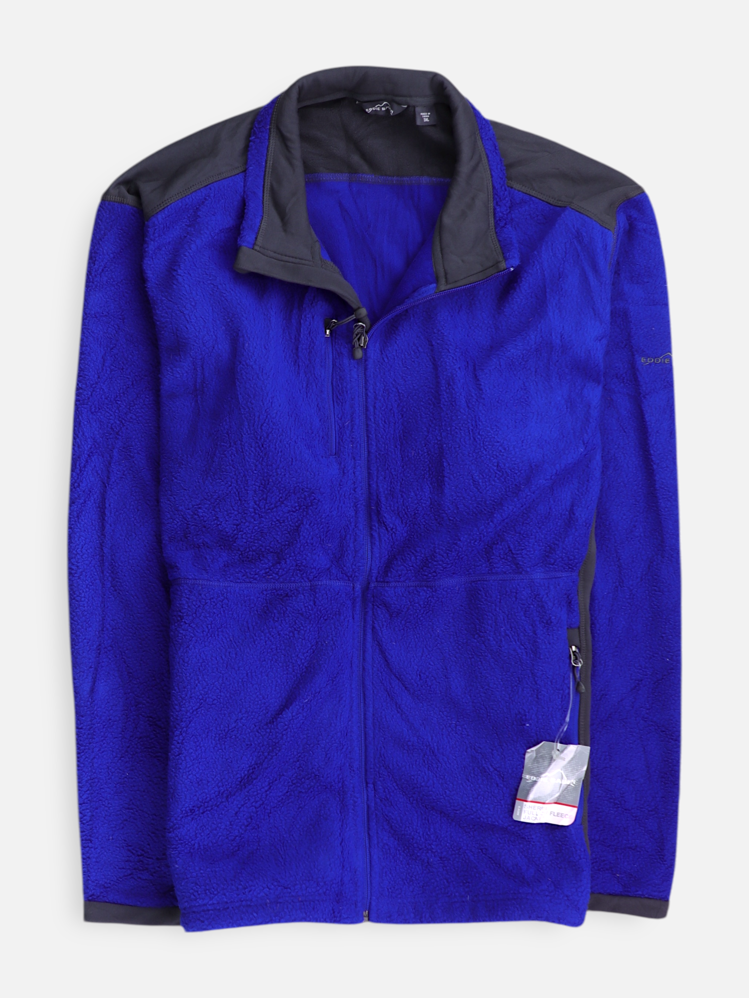 Eddie Bauer Sueter Fleece Color Block - Hombre - 3XL