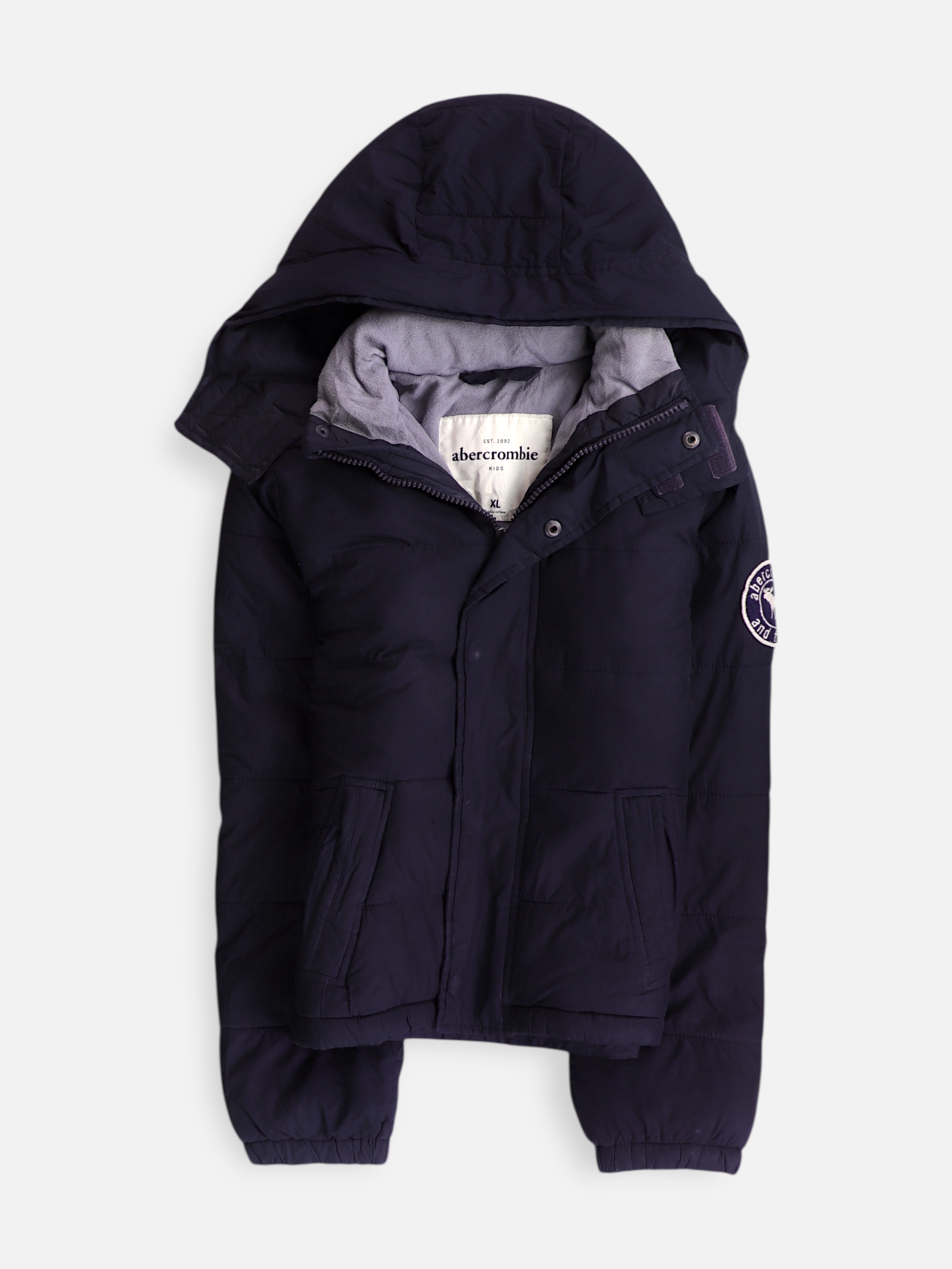 Abercrombie & Fitch Chaqueta Puffer Impermeable - Niño - XL - 10-12Y (Años)