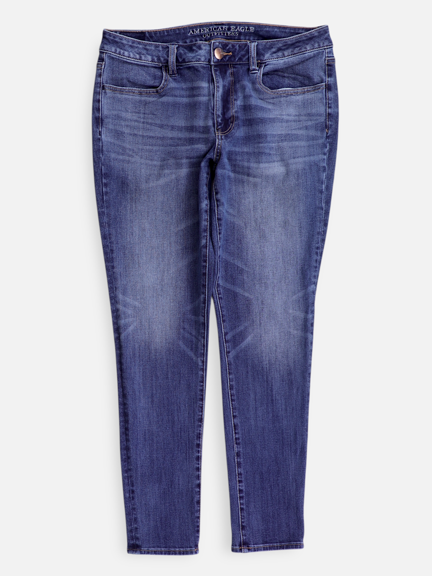 American Eagle Jean Skinny Fit Denim - Mujer - 12