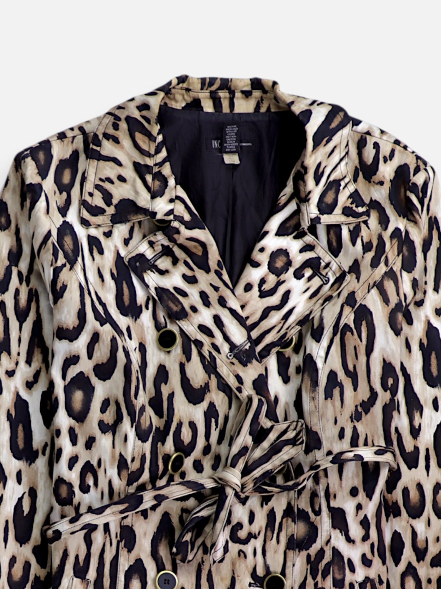 I.N.C Chaqueta Trench coat Basic - Mujer - XL