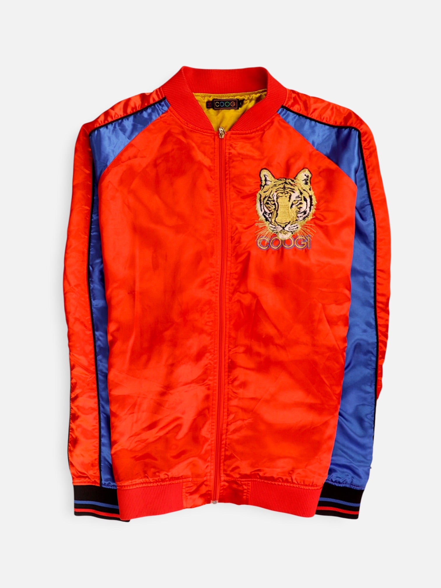 Chaqueta Bomber  Color Block - Hombre - 5XL