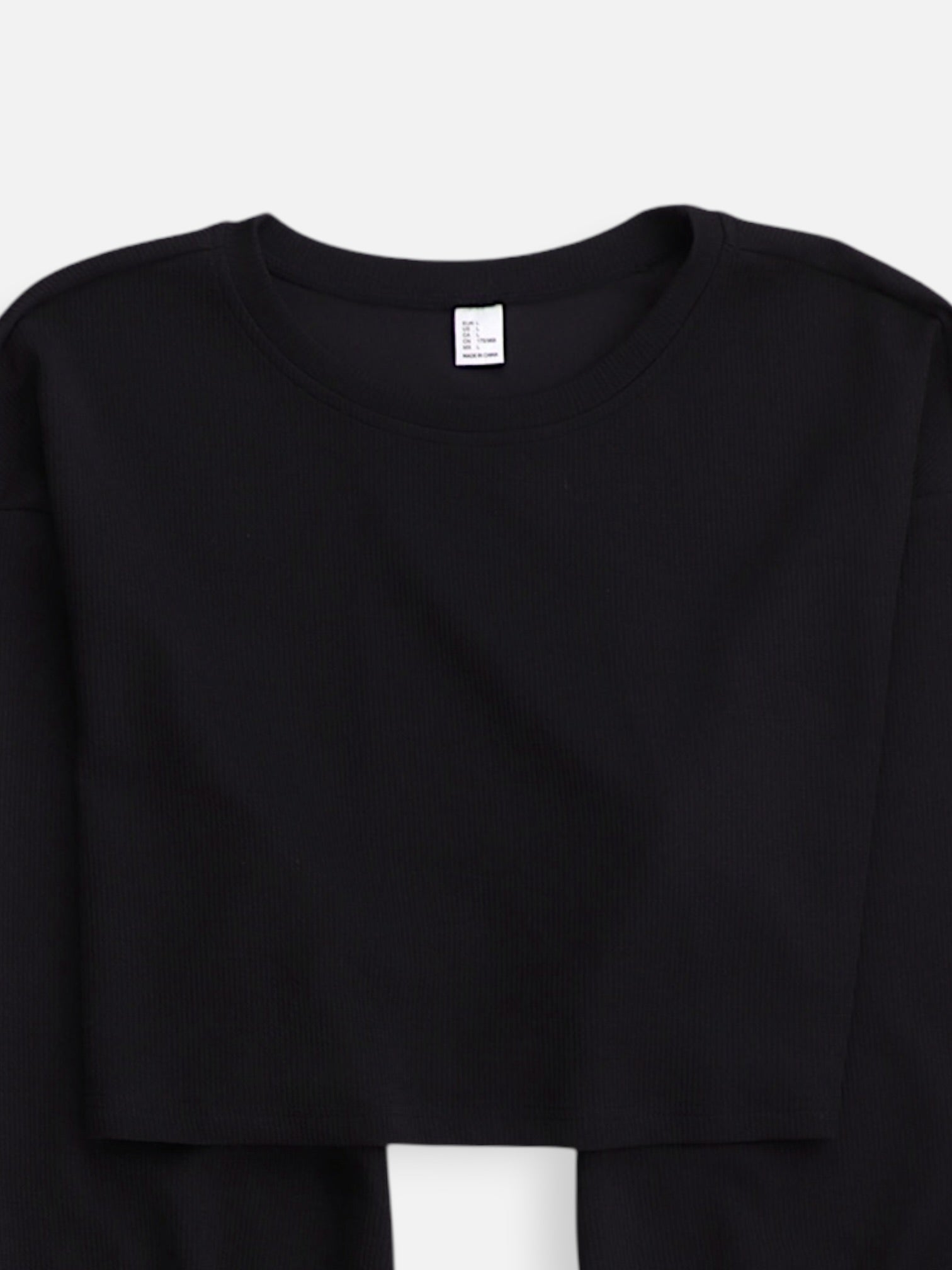Blusa Crop Top - Mujer - Large