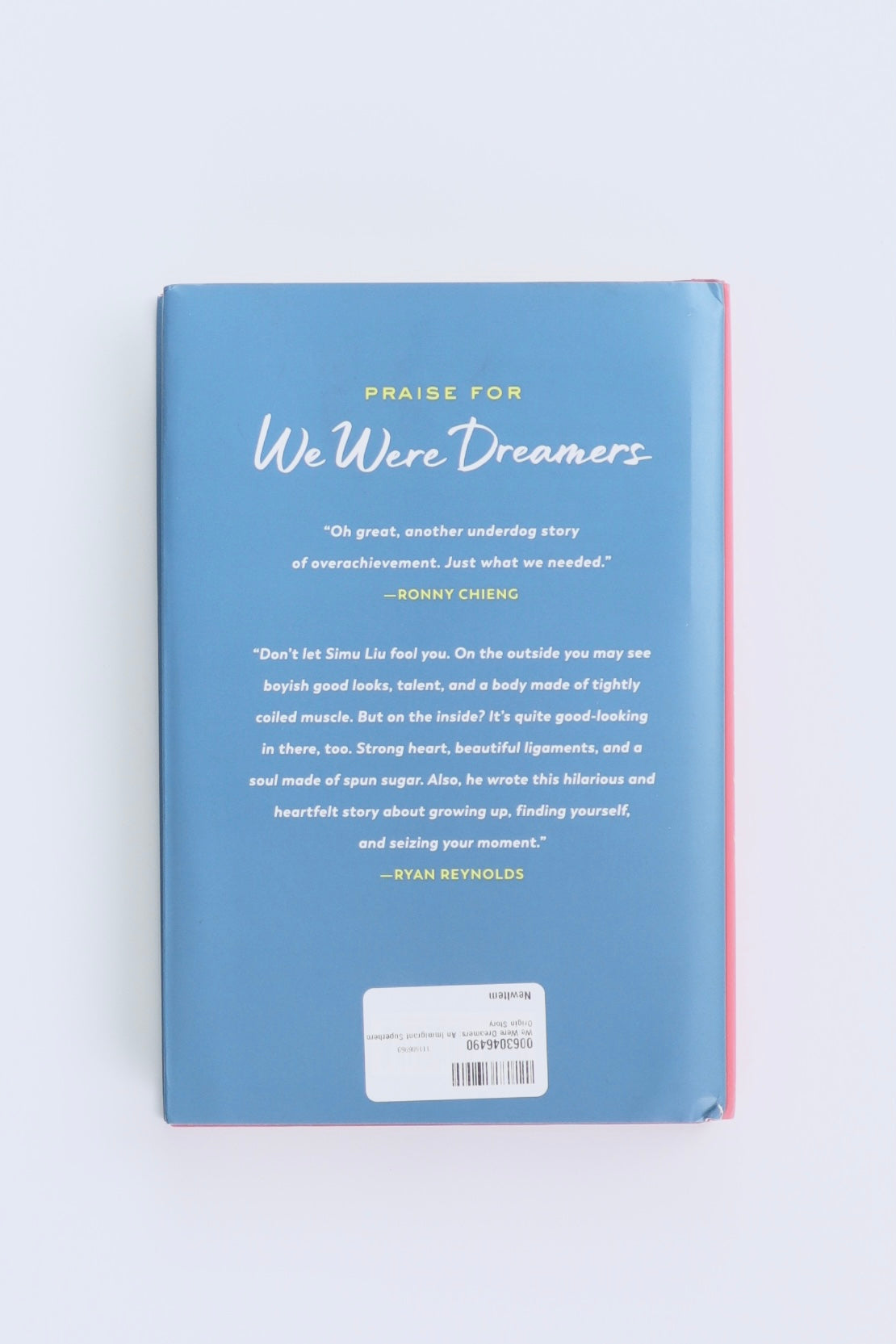 Libro We WERE DREAMERS  by SIMU LIU