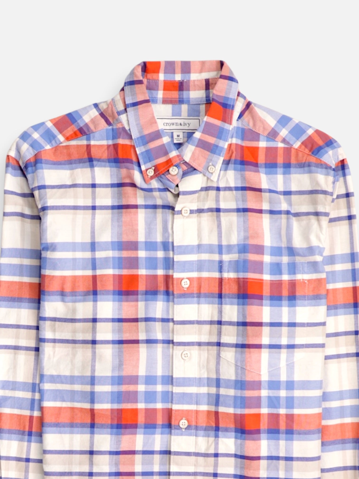 Camisa Color Block - Hombre - Medium