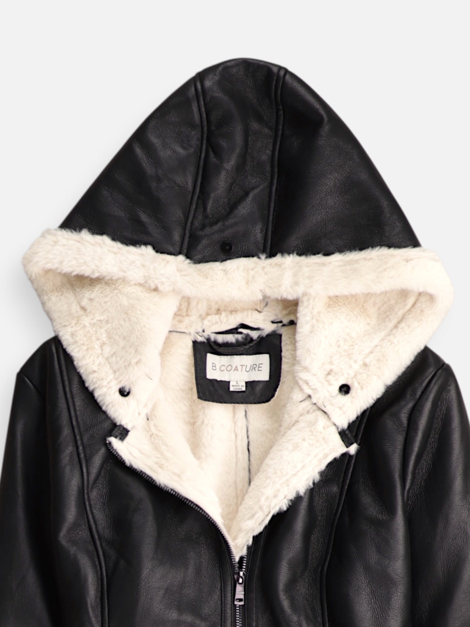 Chaqueta Casual Cuero - Mujer - Large