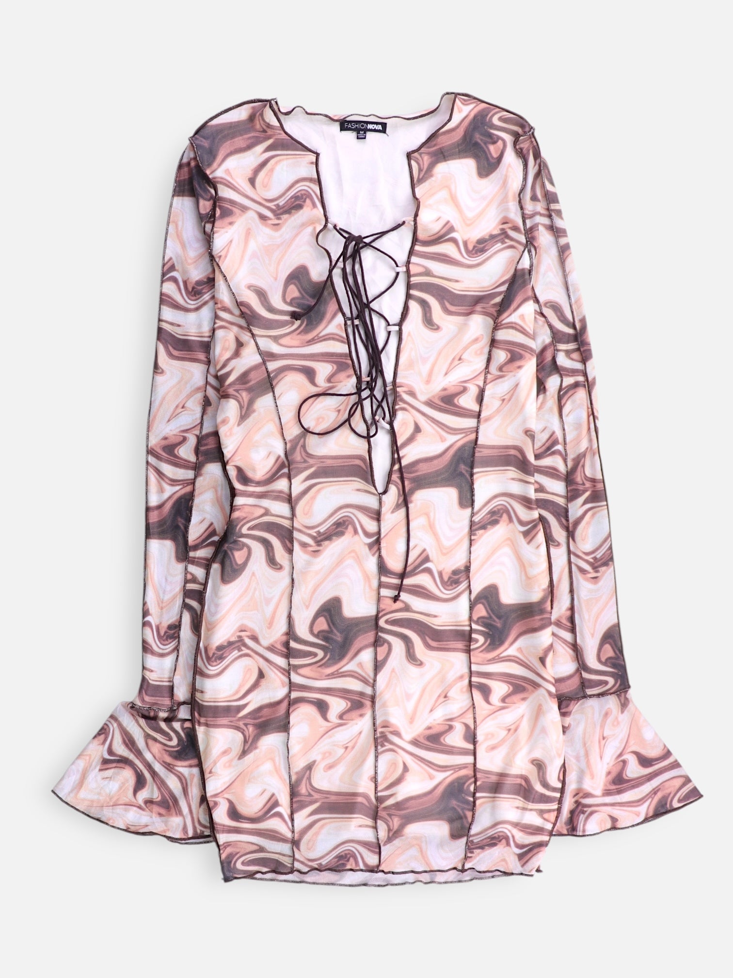 Fashionnova Vestido Casual - Mujer - Medium